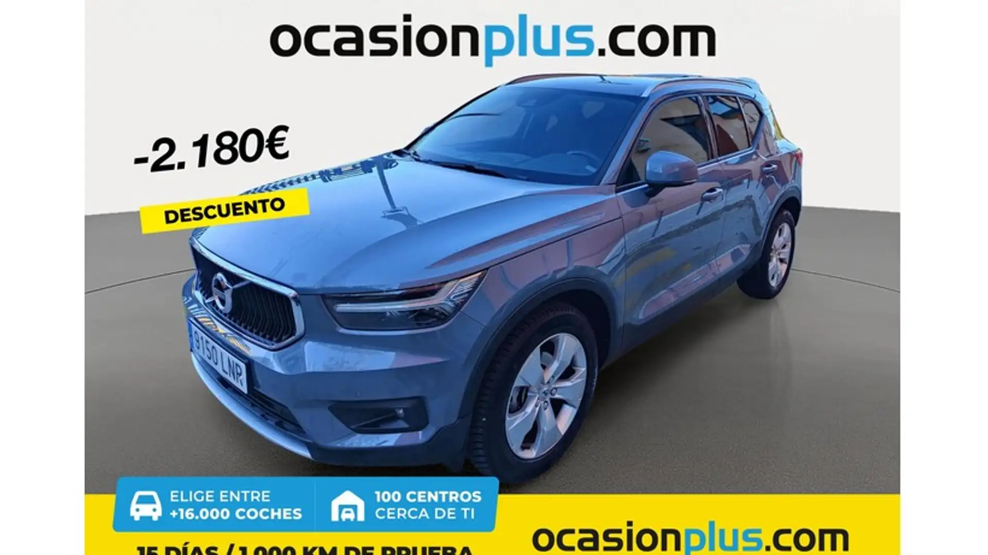 Volvo XC40 T3 Momentum Pro Aut. Gris - 1