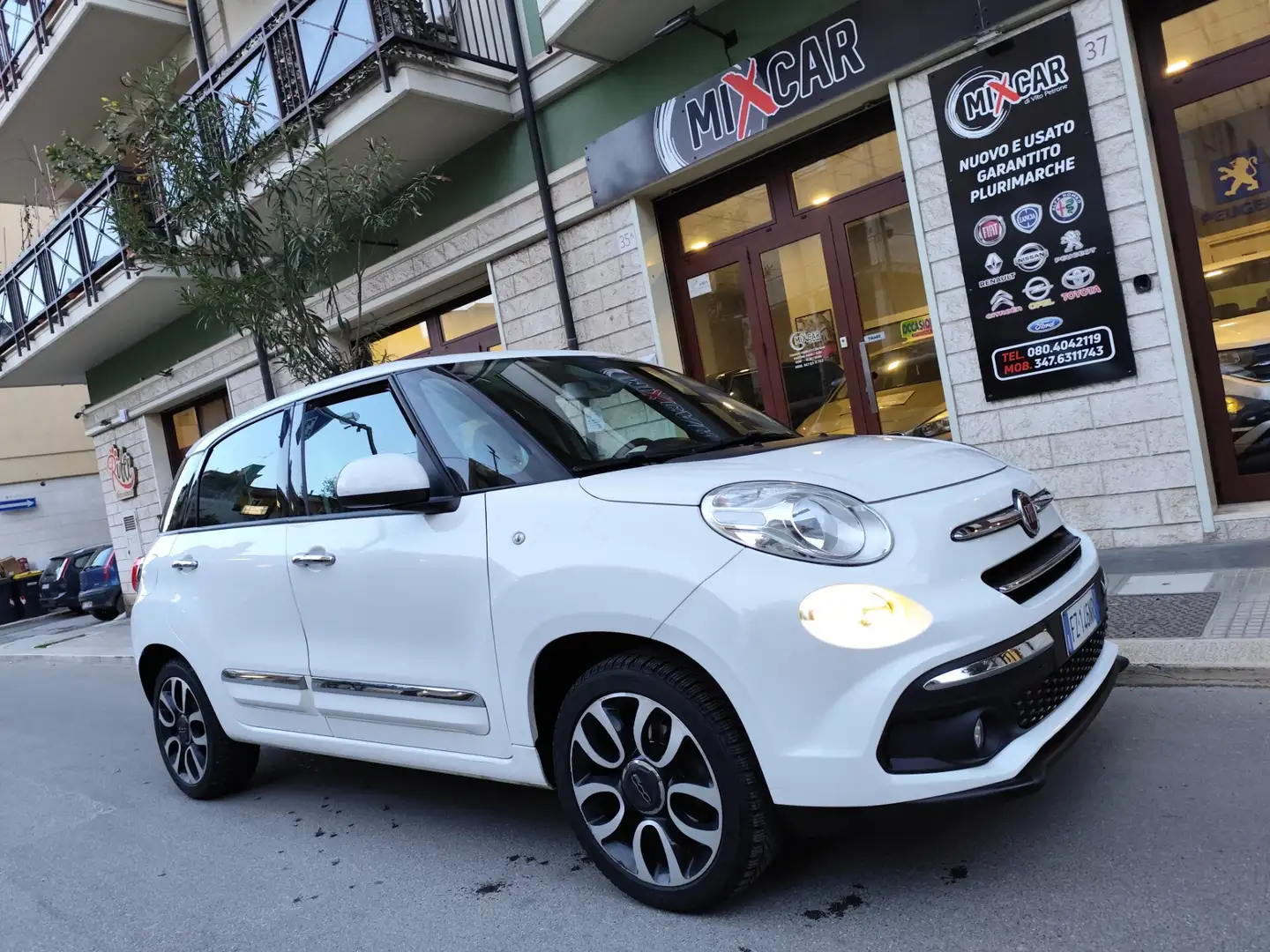 Fiat 500L 1.3 Multijet 95CV LOUNGE TETTO Blanc - 1