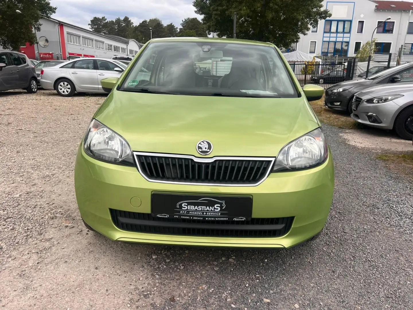 Skoda Citigo 1.0 MPI Klima Navi Tempomat Tüv+Insp.neu Grün - 2