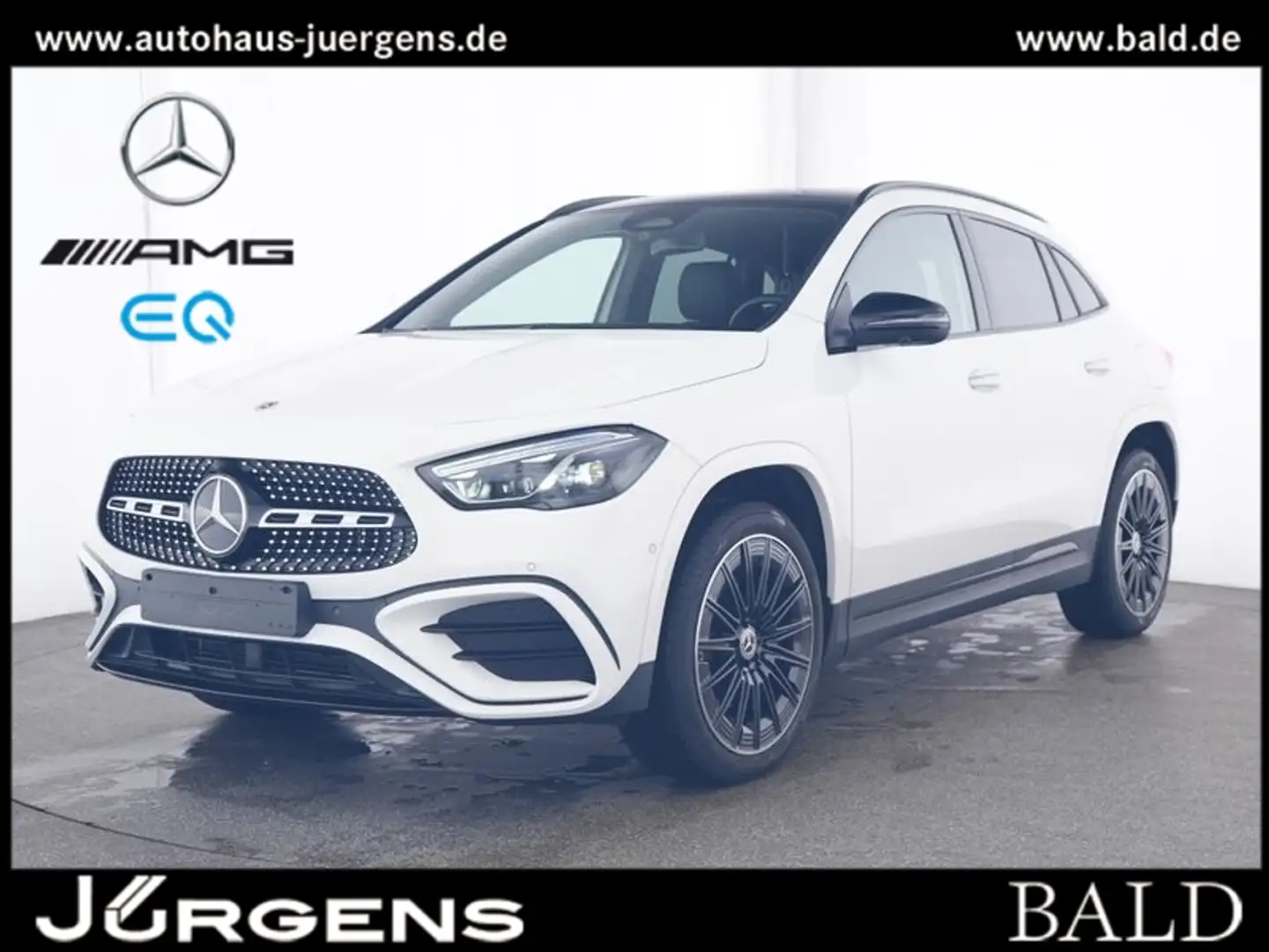 Mercedes-Benz GLA 250 e AMG-Sport/MLB/Pano/Burm/Distr/Night/20 Weiß - 2