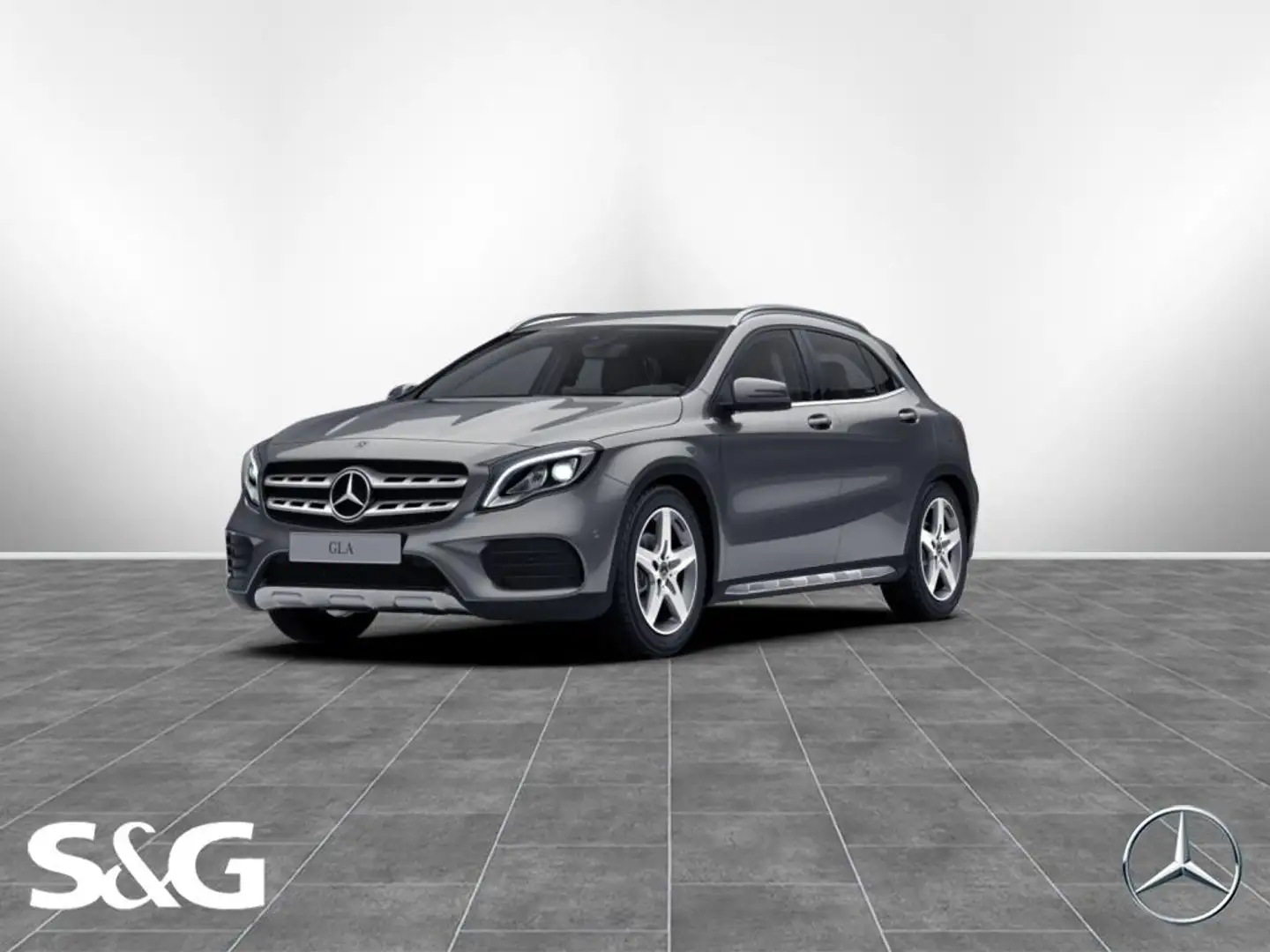 Mercedes-Benz GLA 200 Sport Utility Vehicle AMG Tempomat+LED Grau - 1