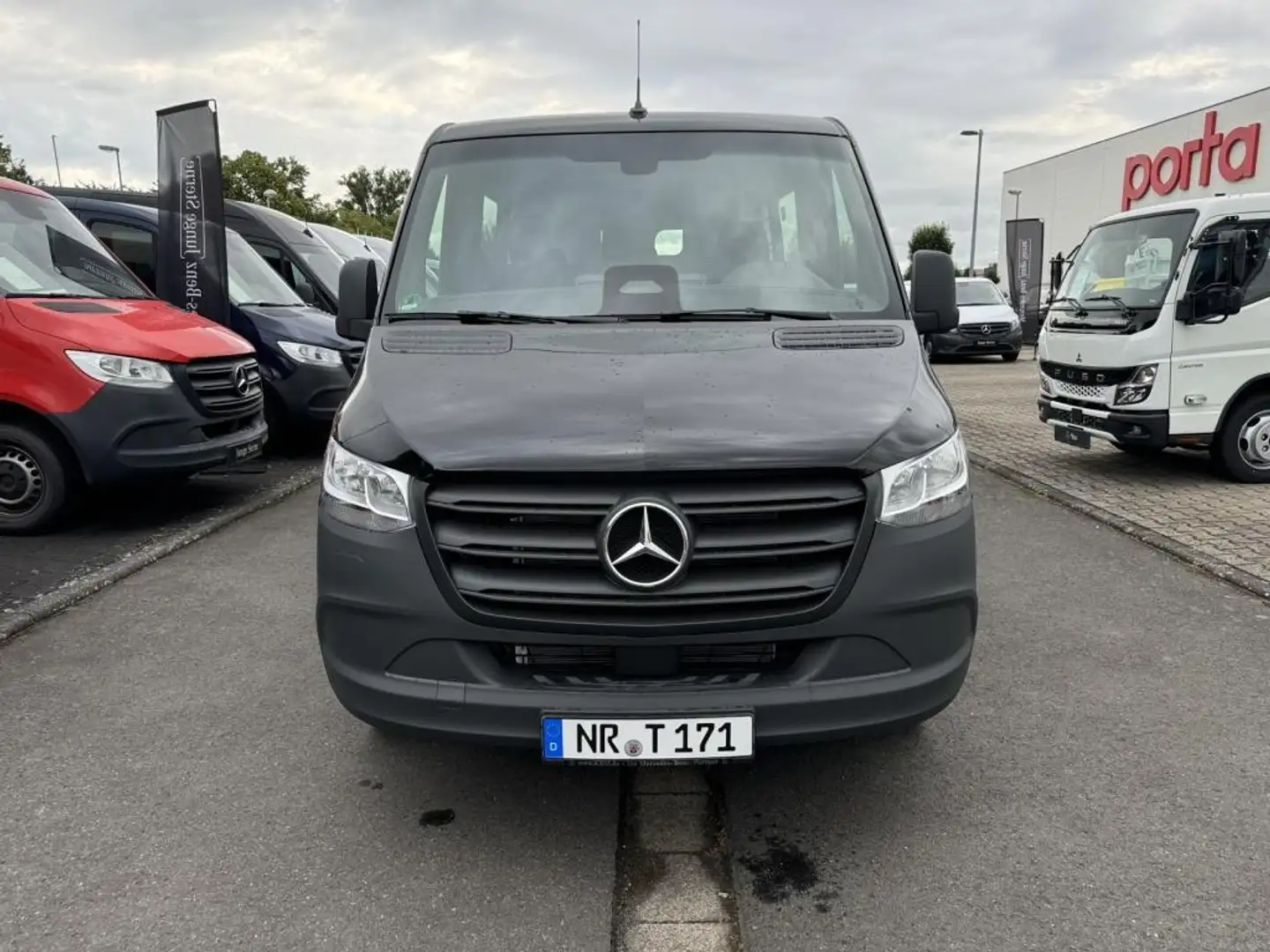 Mercedes-Benz Sprinter 317 CDI Kasten PRO Standard AHK Kam. Noir - 2