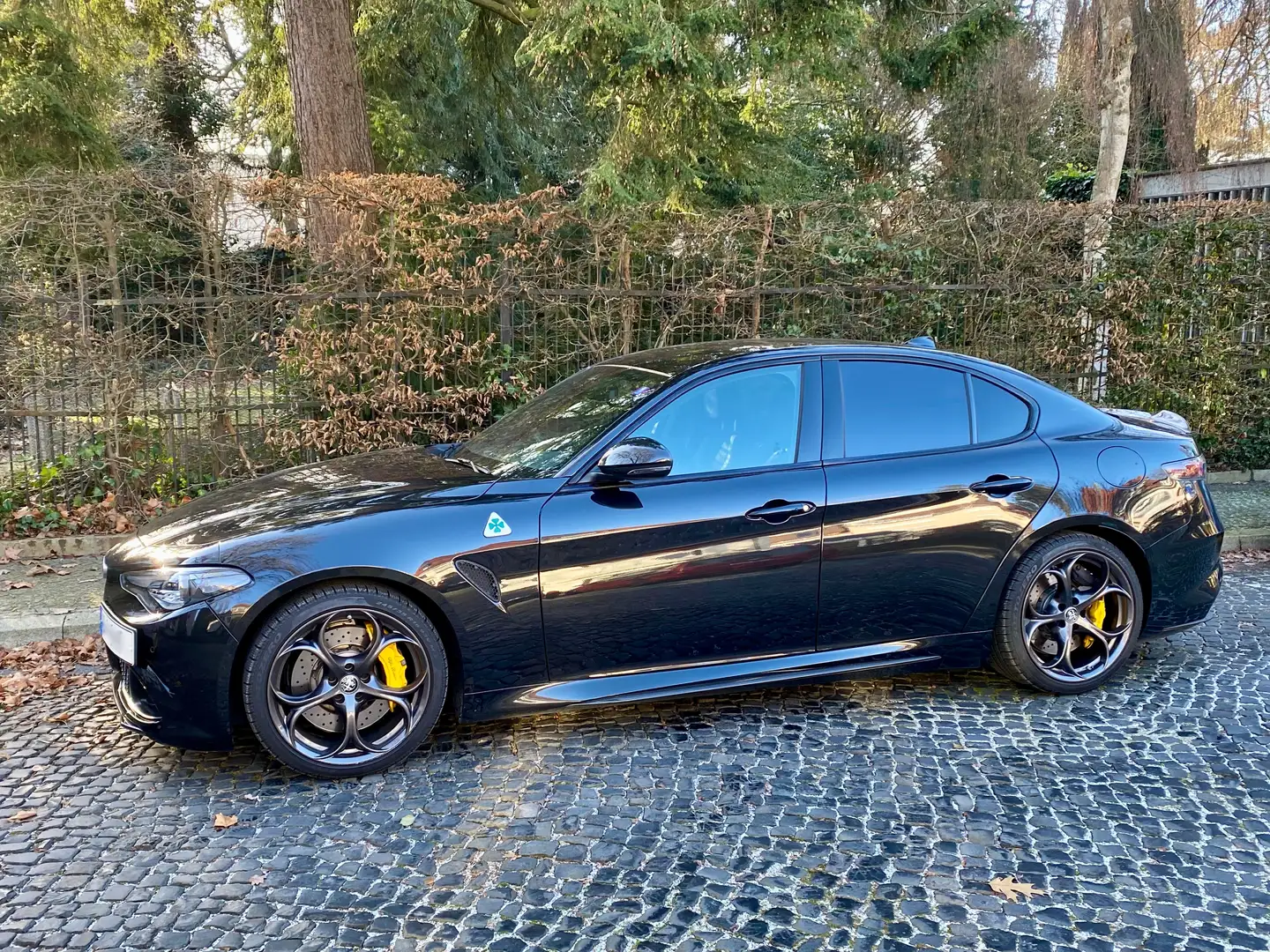 Alfa Romeo Giulia 2.9 V6 Bi-Turbo AT8 Quadrifoglio Black - 1