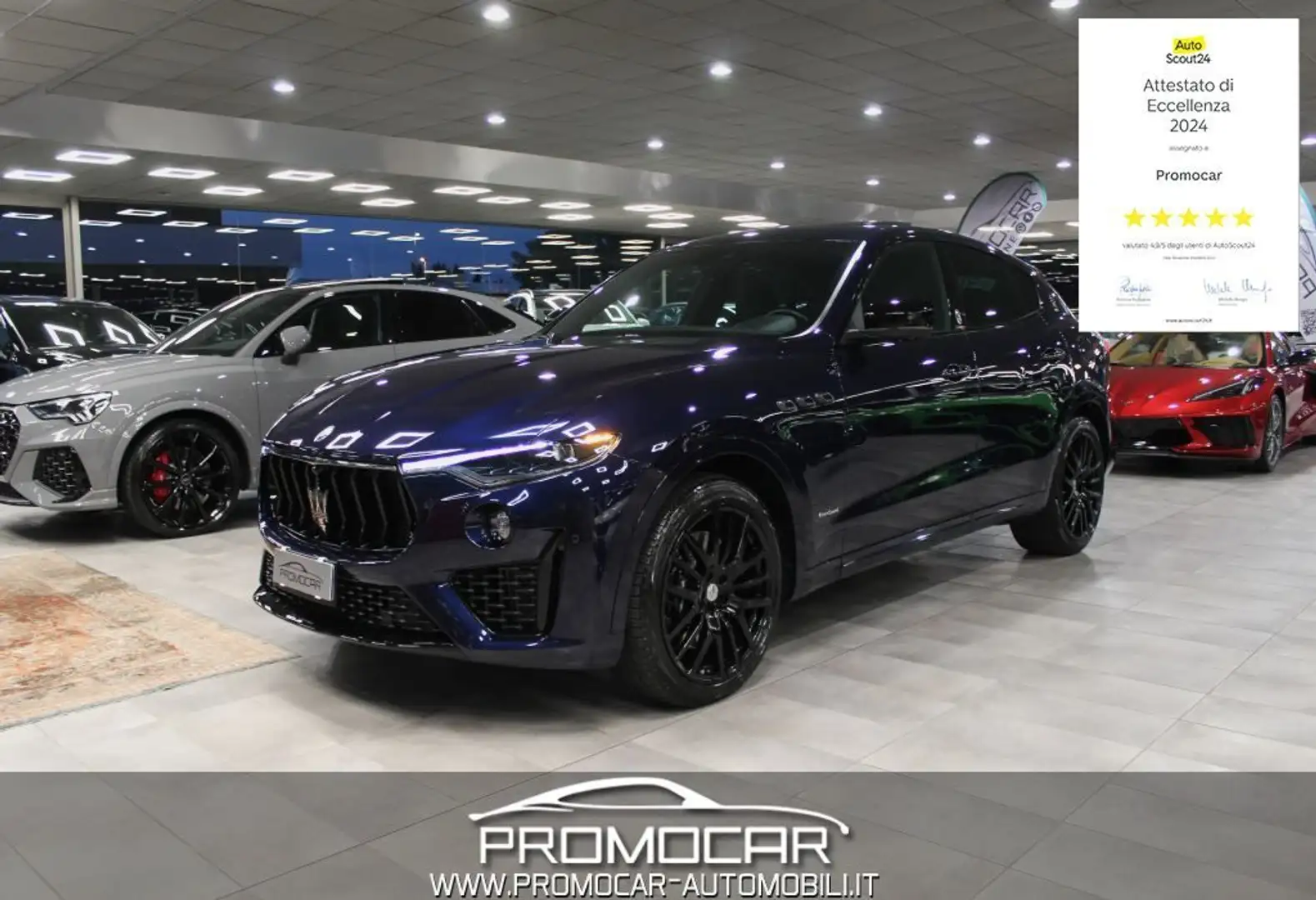 Maserati Levante V6 DIESEL AWD GRANSPORT MY 21 *TETTO*NO SUPERBOLLO Blu/Azzurro - 1