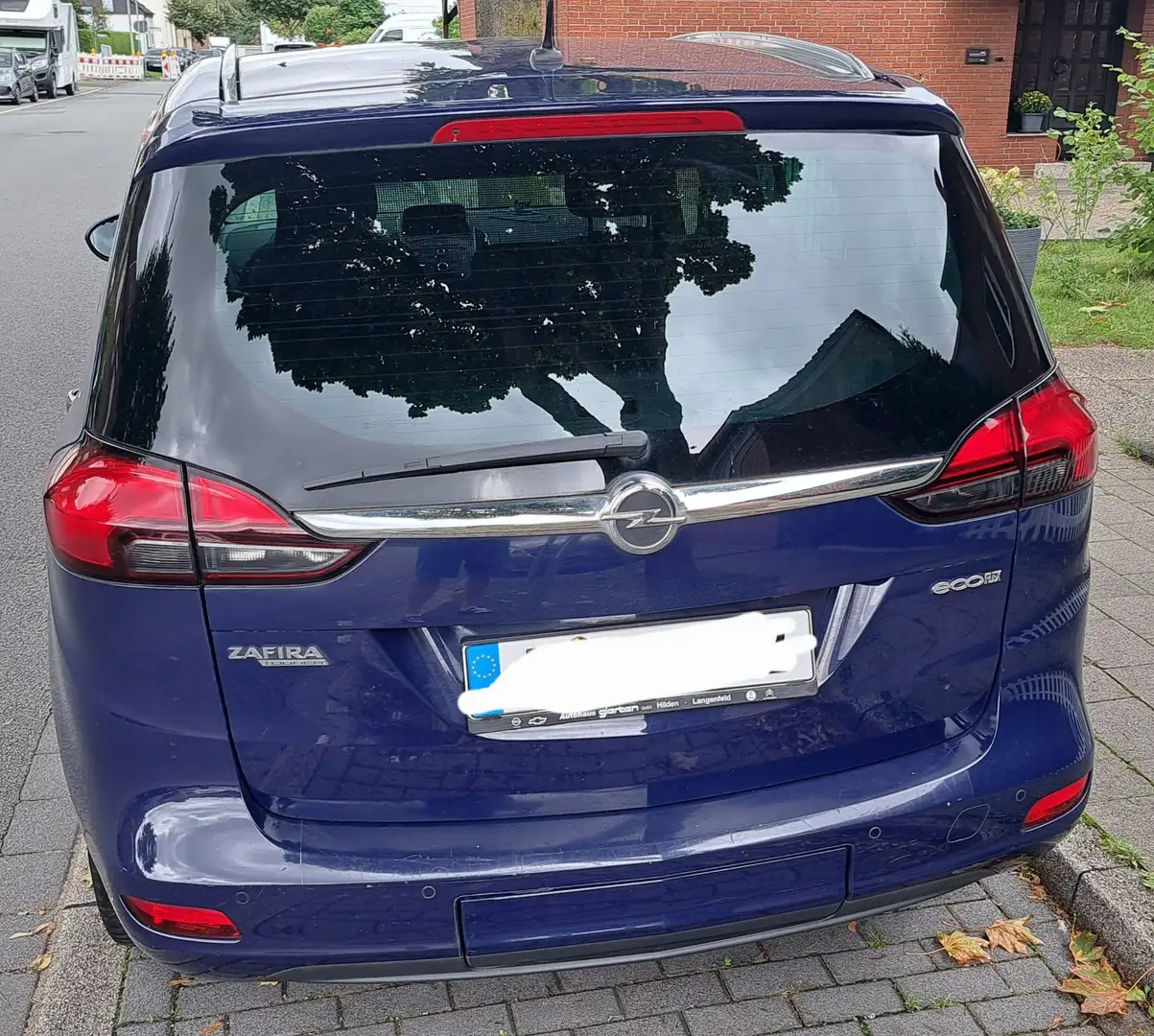 Opel Zafira Tourer Edition Blau - 2