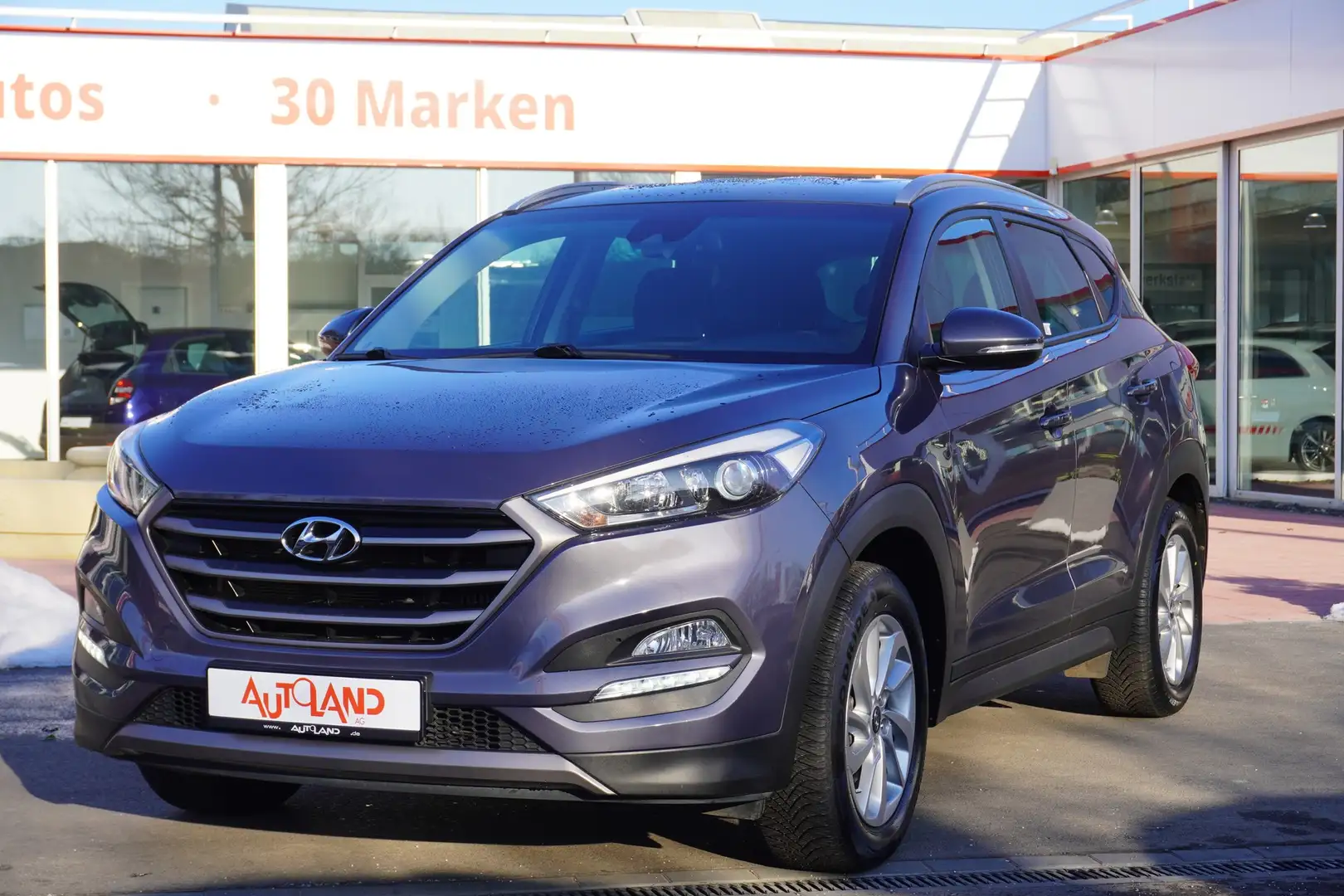 Hyundai TUCSON 1.6 T-GDI Advantage 2WD AHK Navi Kamera Gris - 1