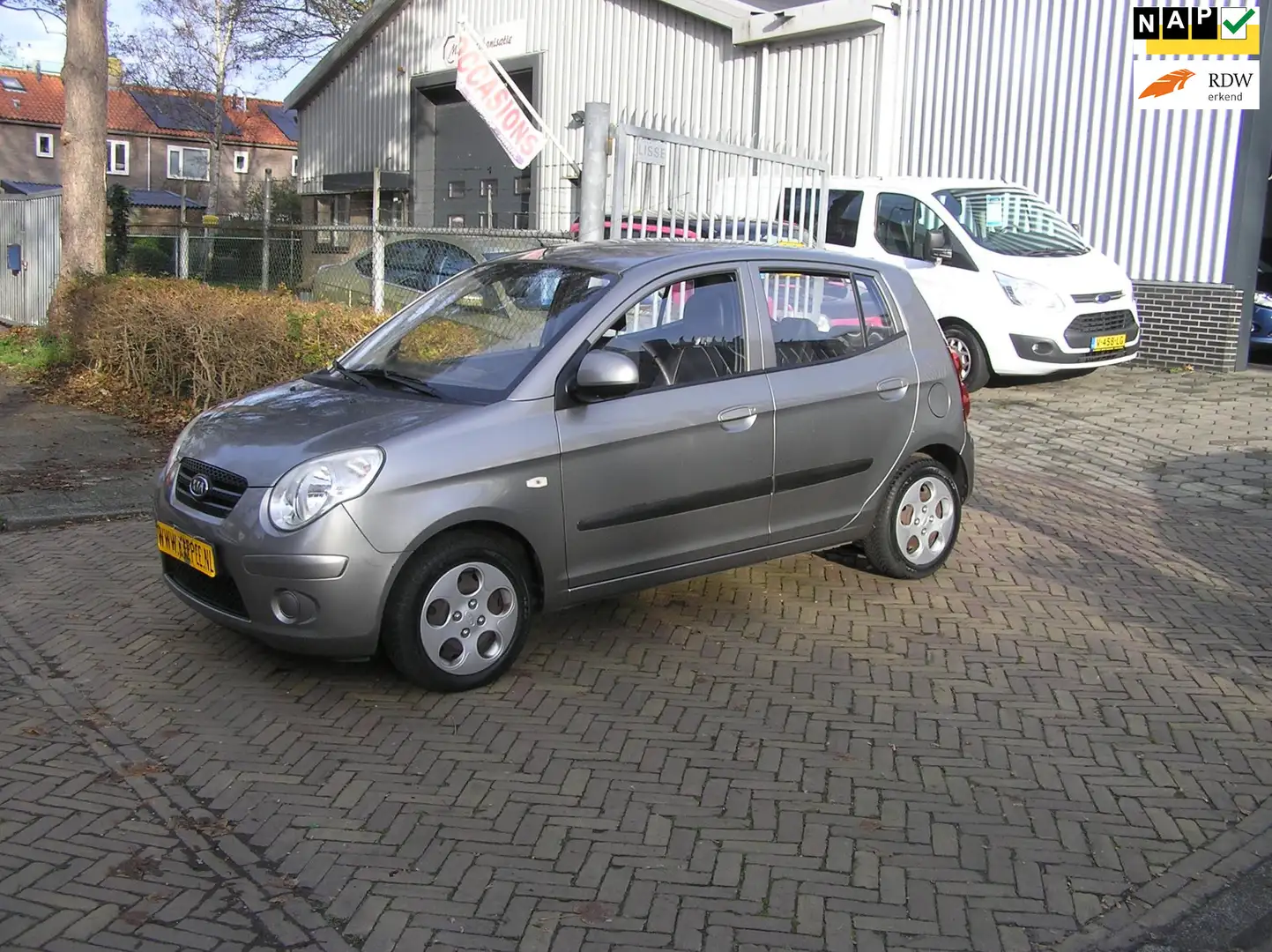 Kia Picanto 1.0 X-pect 77 d km nap pas 2e eigenaar stuurbekr n Grau - 1