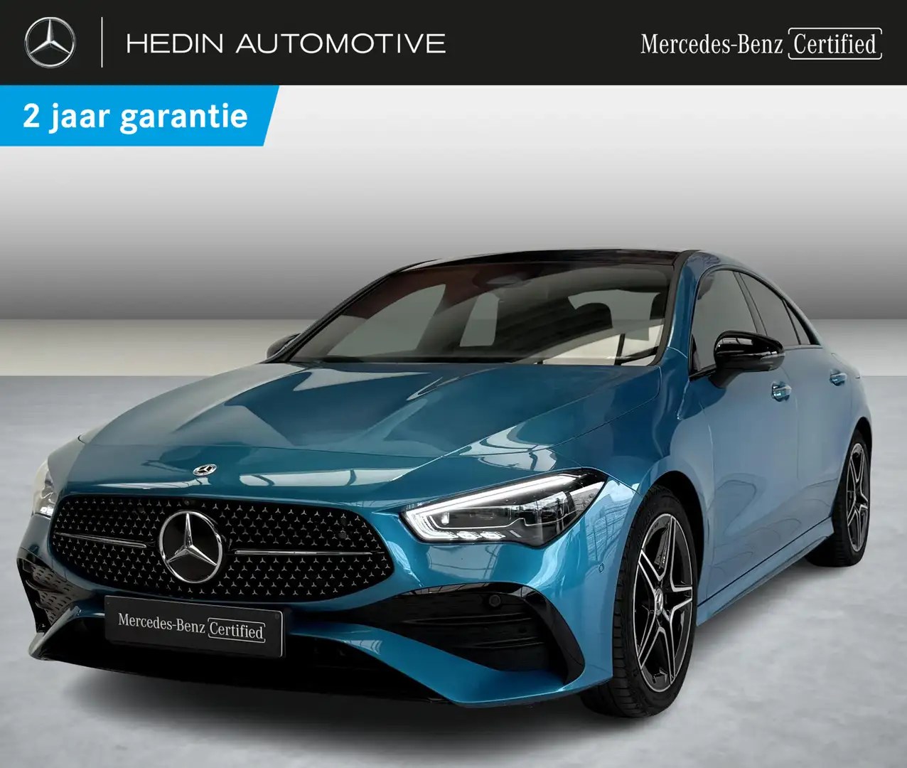 Mercedes-Benz CLA 180 Coupé AMG Line Night Pack | Panoramisch Dak | Dode Bleu - 1