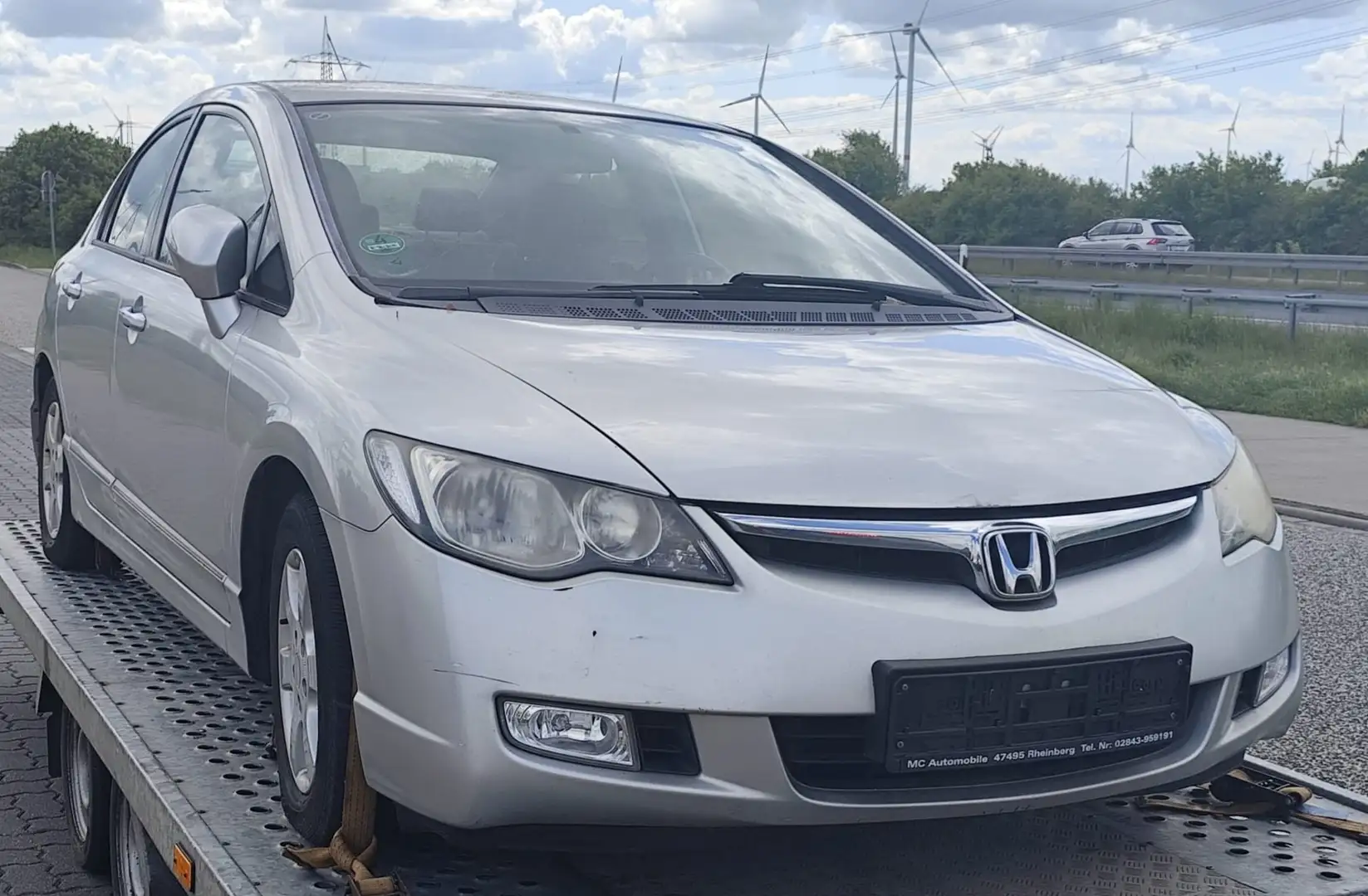 Honda Civic Civic Hybrid 1.3i-DSI i-VTEC IMA CVT Zilver - 2