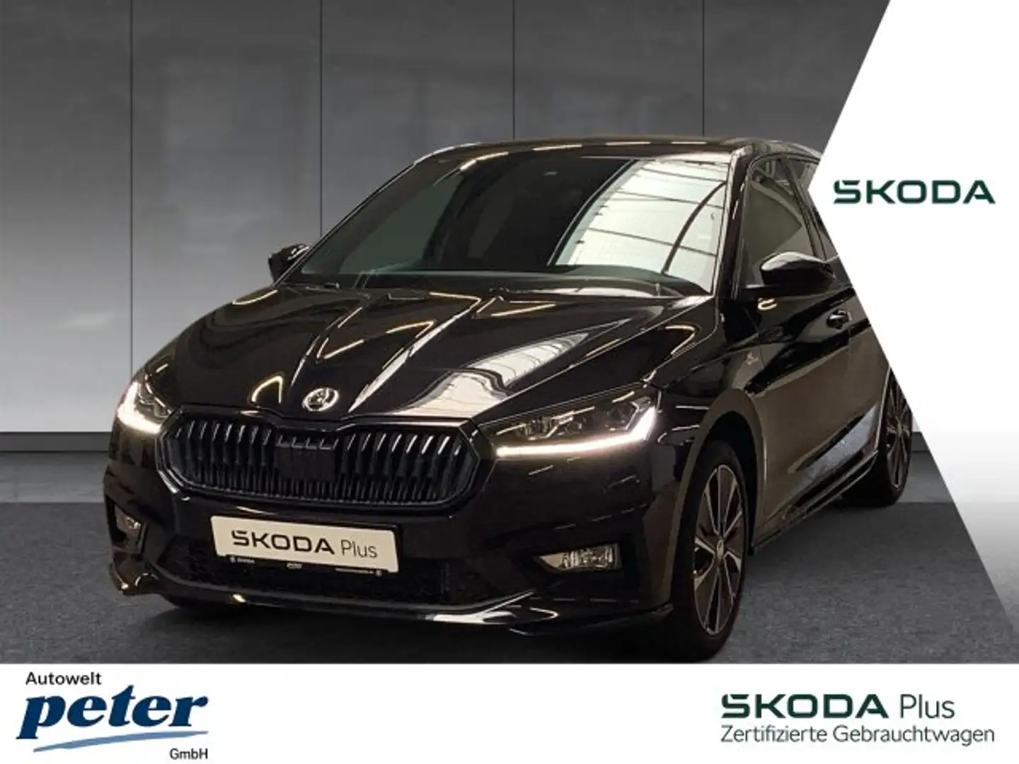 Skoda Fabia FABIA TSI MONTE CARLO **LANE ASSIST*NSW*SITZH.** Zwart - 1