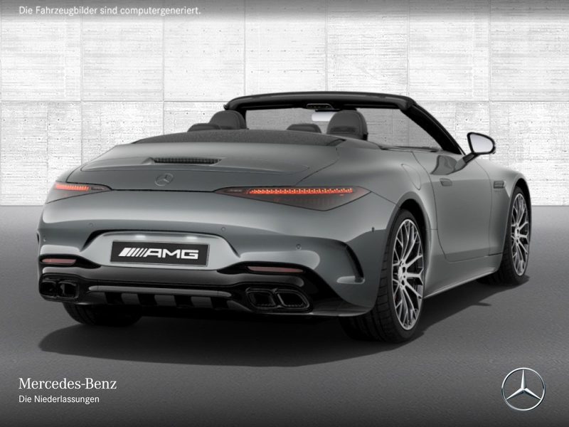 Mercedes-Benz SL 600 SL 55 AMG Cab. 4M Burmester Distr. HUD Night PTS — photo 4