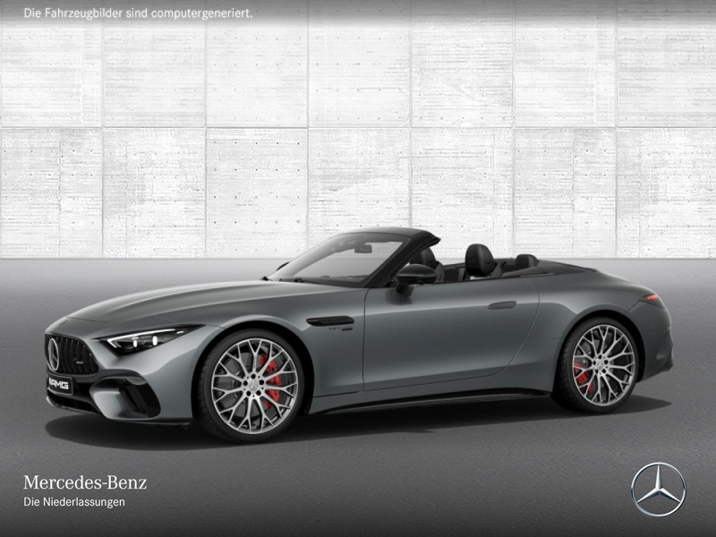 Mercedes-Benz SL 600 SL 55 AMG Cab. 4M Burmester Distr. HUD Night PTS — photo 3