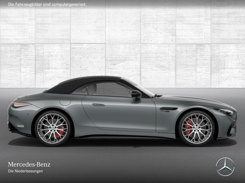 Mercedes-Benz SL 600 SL 55 AMG Cab. 4M Burmester Distr. HUD Night PTS — photo 5