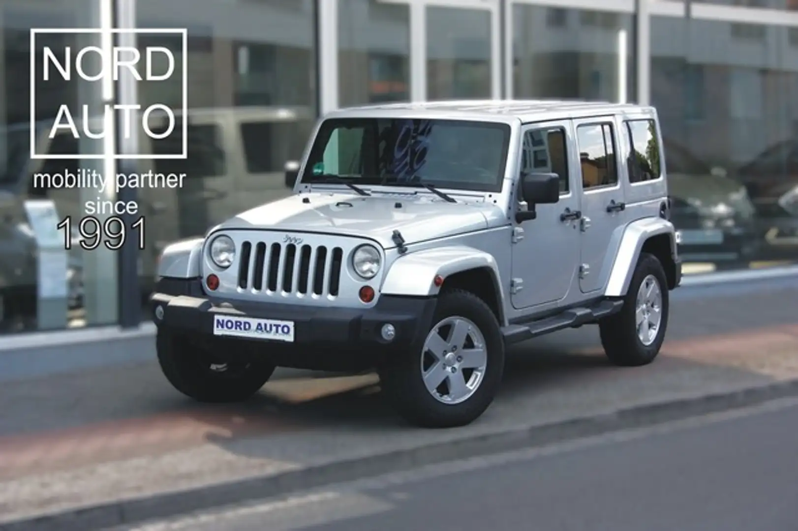 Jeep Wrangler 2.8D Unlimited Autom Navi/Leder/Ahk Silver - 1