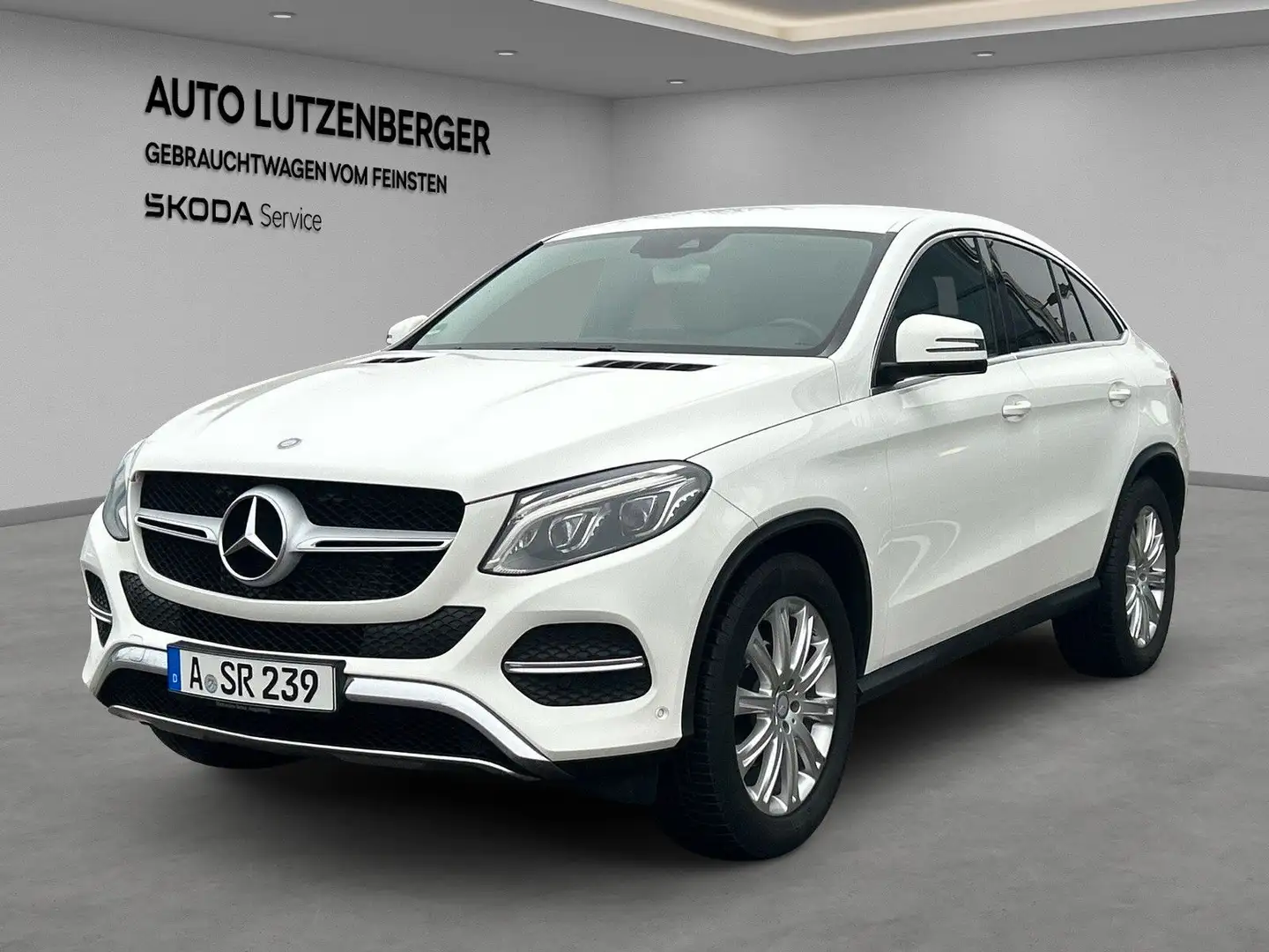 Mercedes-Benz GLE 350 d Coupe 4Matic 9G Navi Ahk Leder LED Kam Weiß - 1