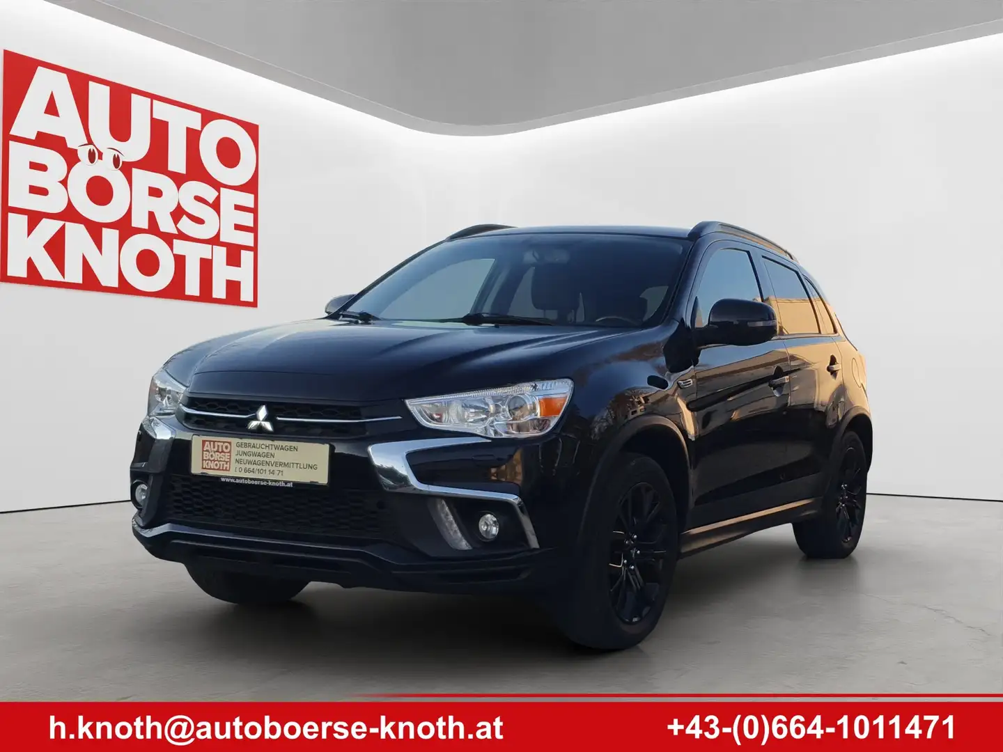 Mitsubishi ASX Blackline, AHV, 4 WKR!! Schwarz - 2