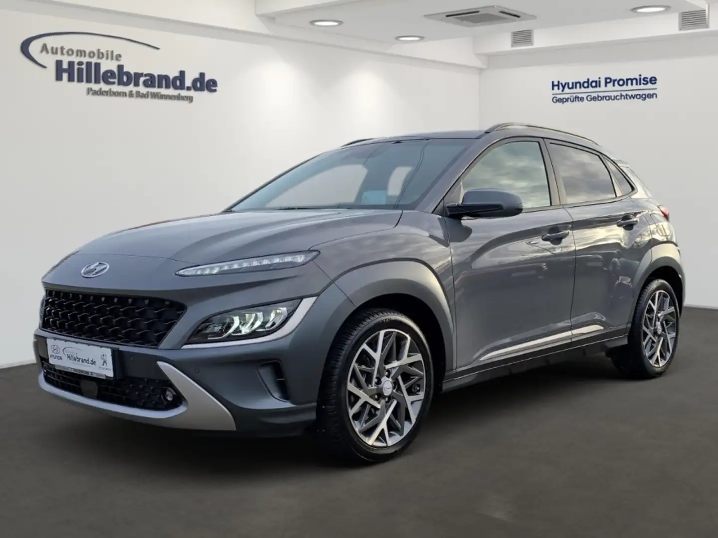 Hyundai KONA Prime Hybrid 2WD HUD Navi Digitales Cockpit Sounds Grigio - 1