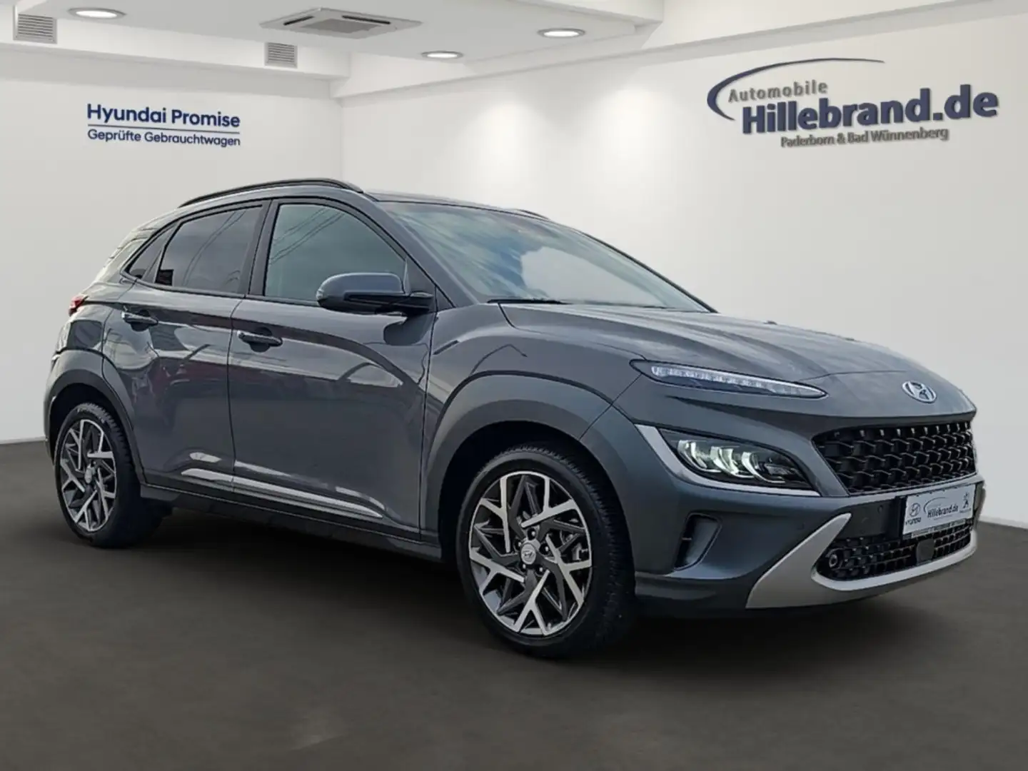 Hyundai KONA Prime Hybrid 2WD HUD Navi Digitales Cockpit Sounds Grigio - 2