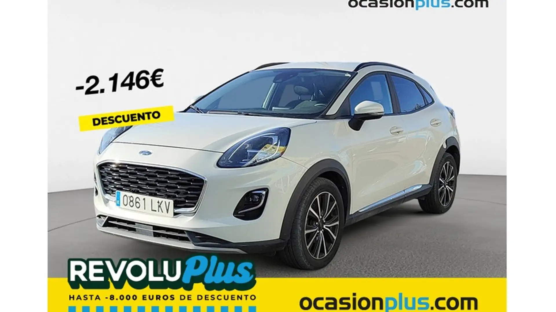 Ford Puma 1.0 EcoBoost Titanium 125 Blanco - 1