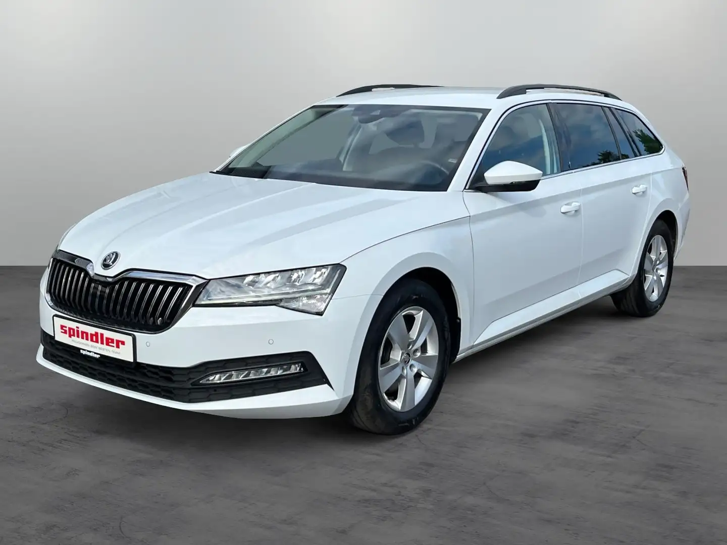 Skoda Superb Combi Ambition 2.0 TDI DSG / LED,ACC, AHK Blanc - 2