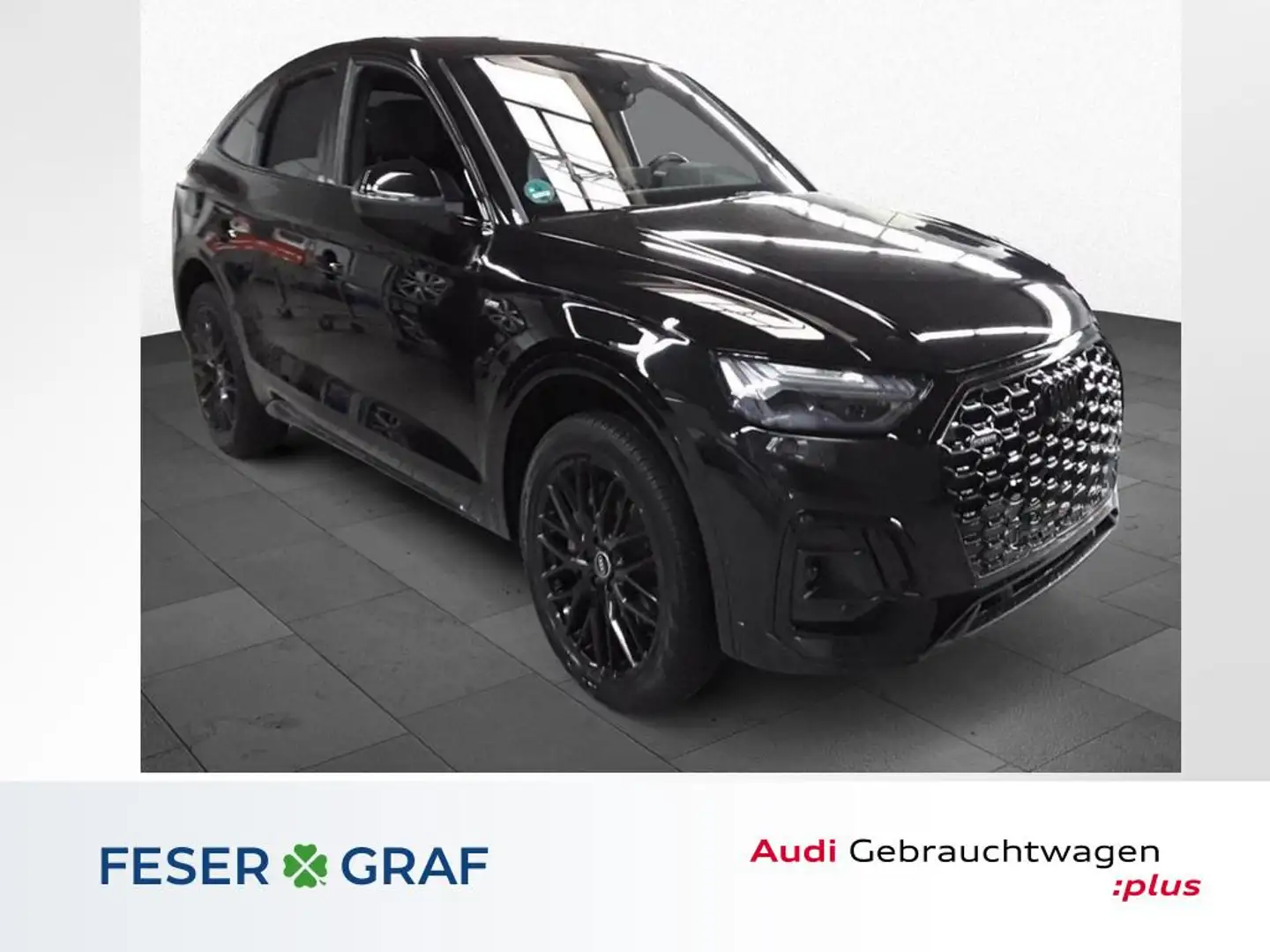 Audi Q5 Spbk. S line. 50 TFSI e qua. tro. ACC+NAVI+MATRIX Noir - 1