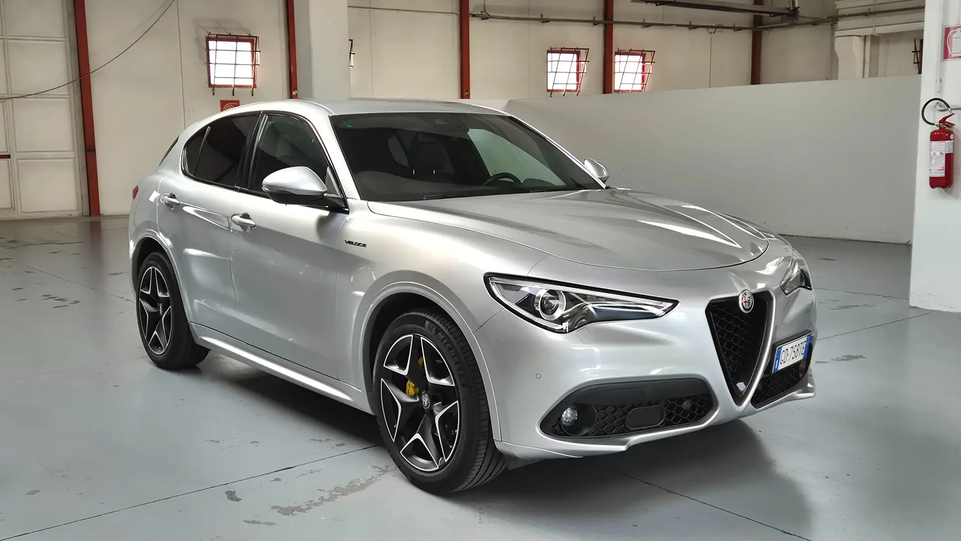 Alfa Romeo Stelvio Stelvio 2.2 t Veloce Q4 210cv auto -STUPENDA!!! Argento - 2