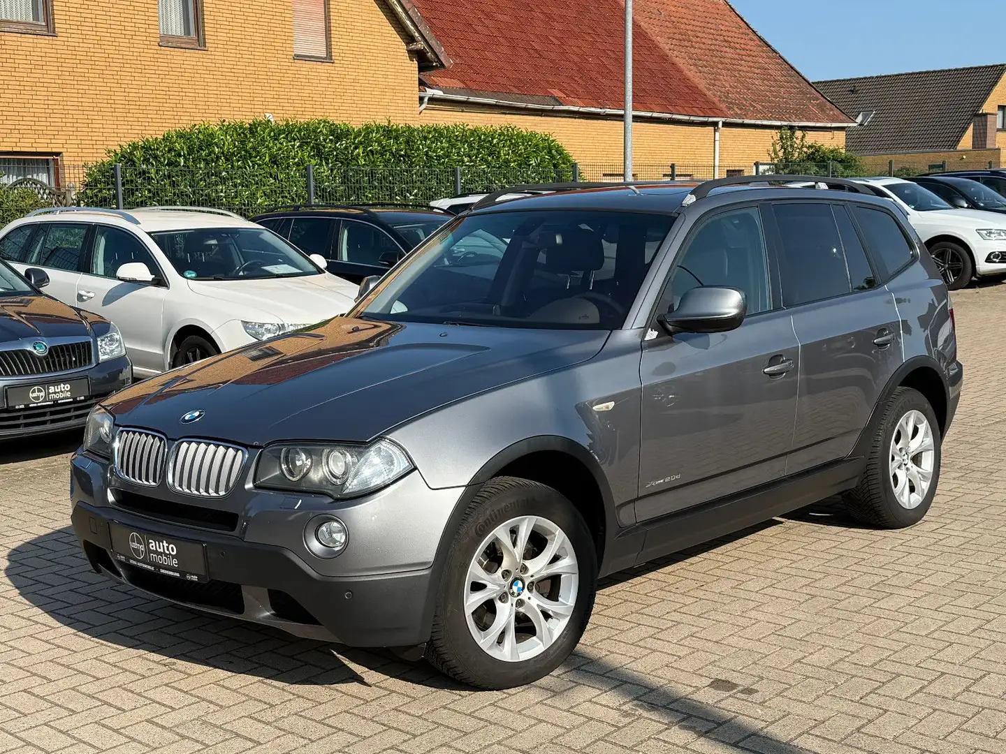 BMW X3 xDrive 20d | Aut. | TÜV neu | Service neu | Gris - 1