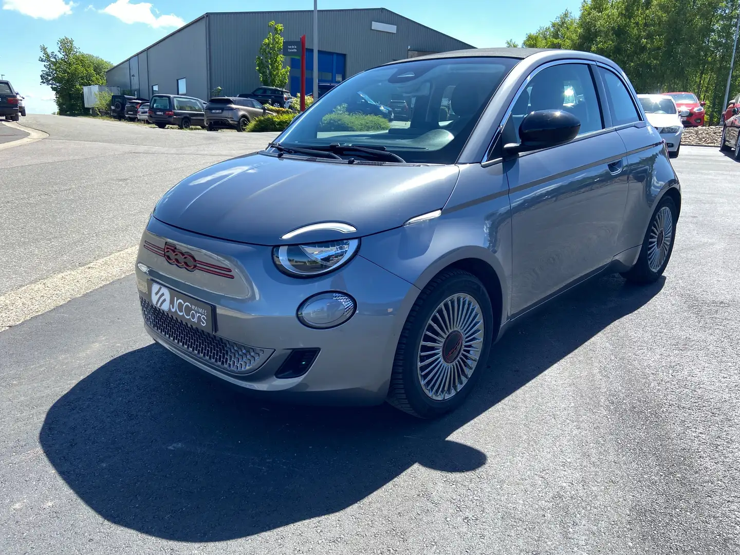 Fiat 500C e-500 42 kWh Red Grau - 1