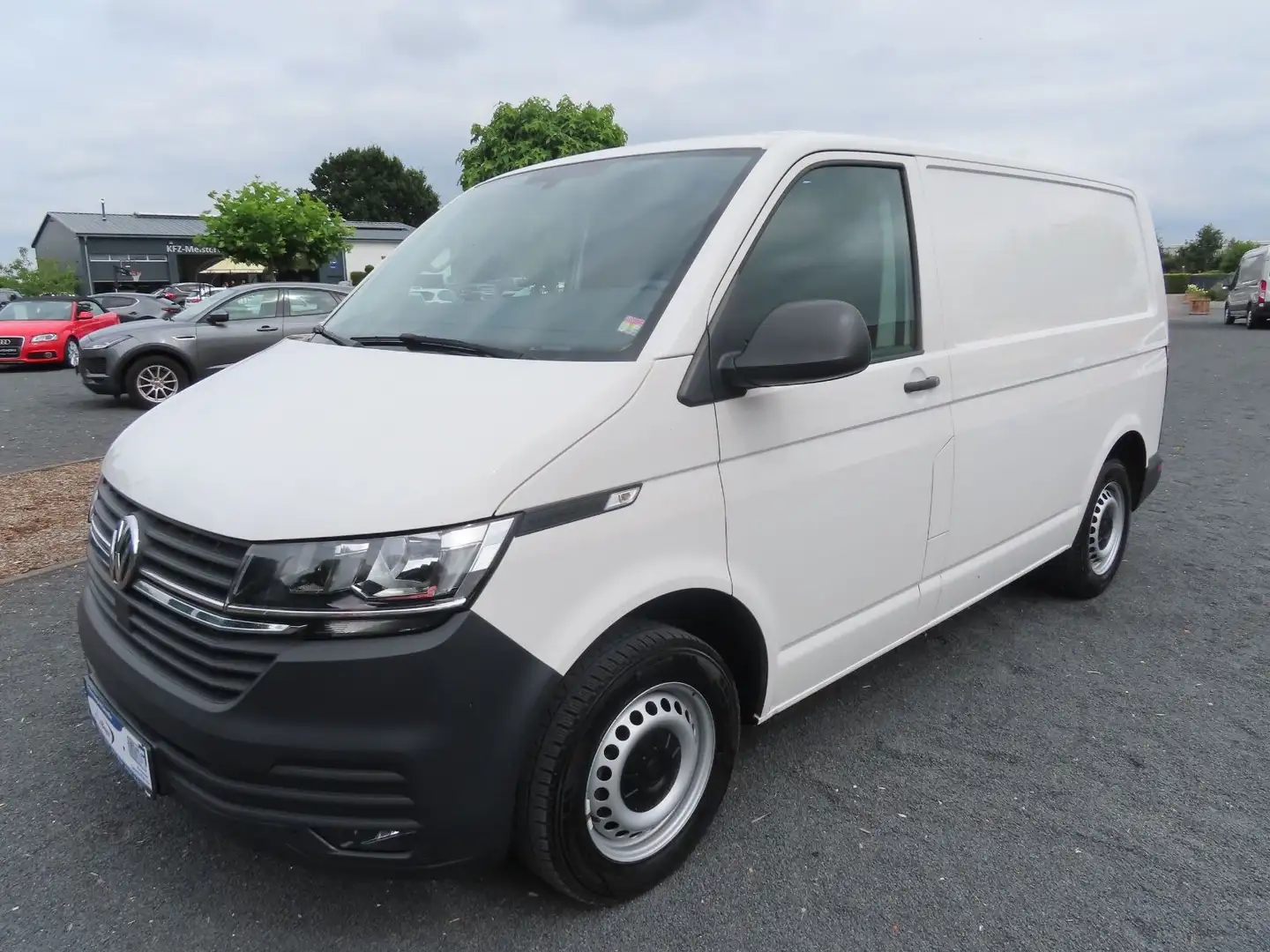 Volkswagen T6 Transporter T6.1 Transp. 2,0TDI Kasten Klima Temp. 3,2t 1.Hd Weiß - 1