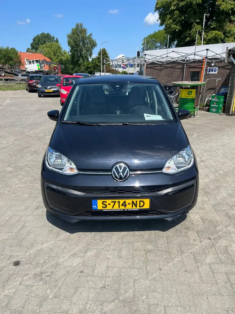 Volkswagen up! 1.0 airco 5drs Zwart - 1