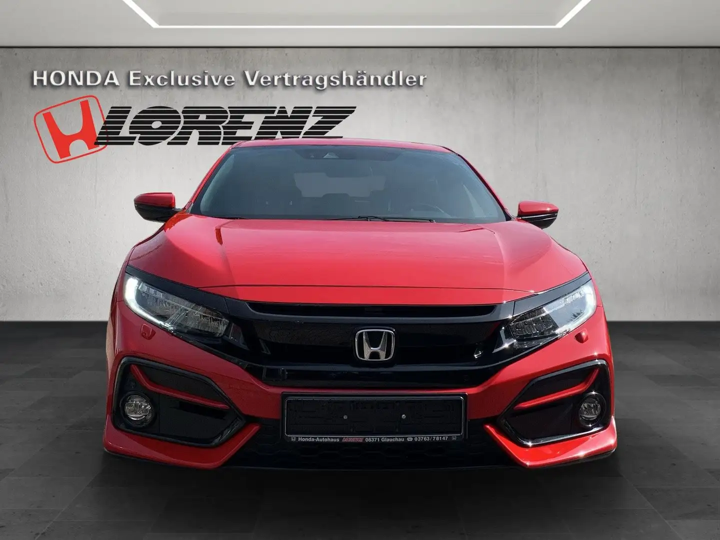 Honda Civic 5-trg. 1.0 Elegance Automatik Facelift Rot - 2