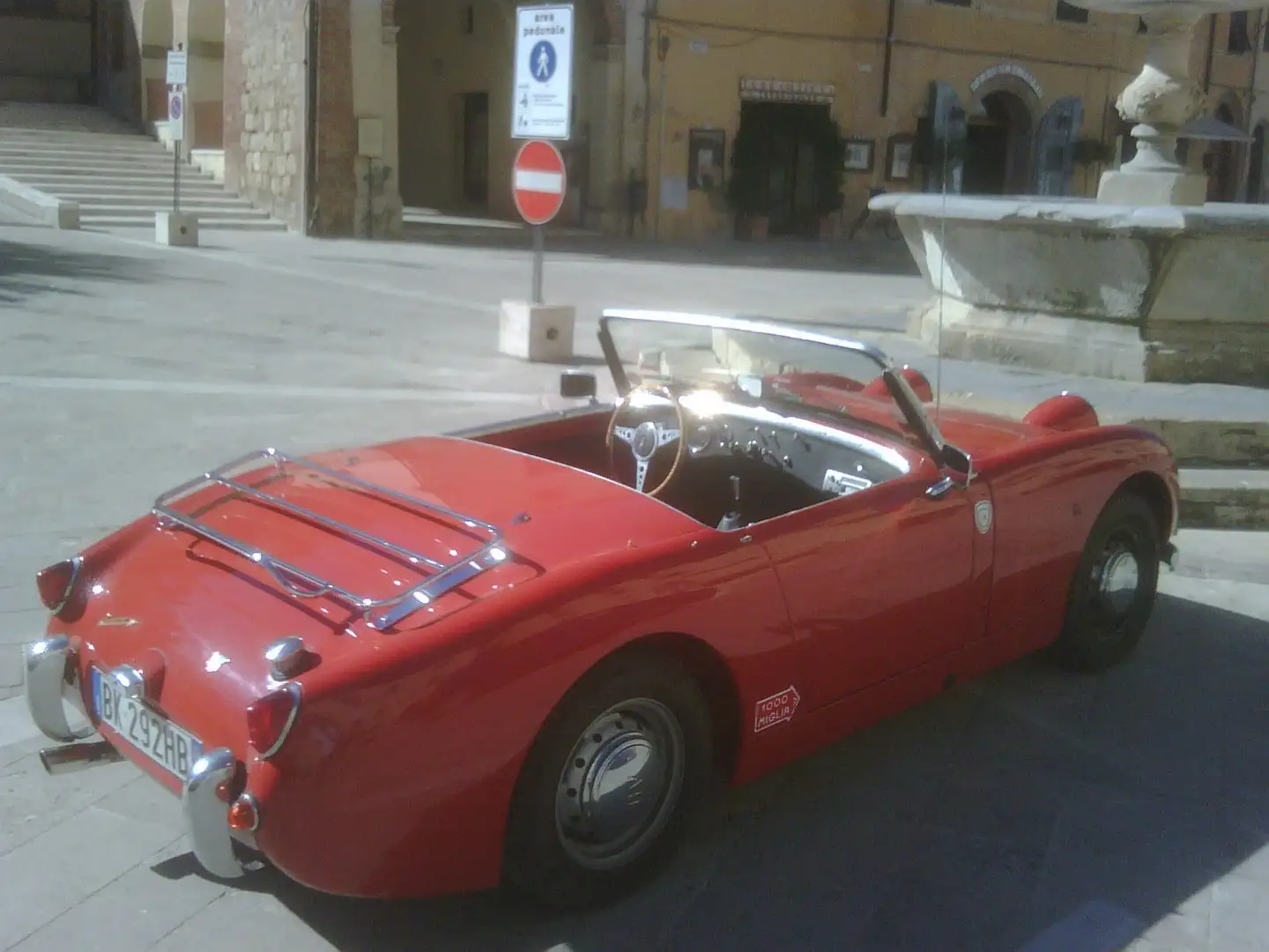 Austin-Healey Sprite Frog eye Rosso - 1