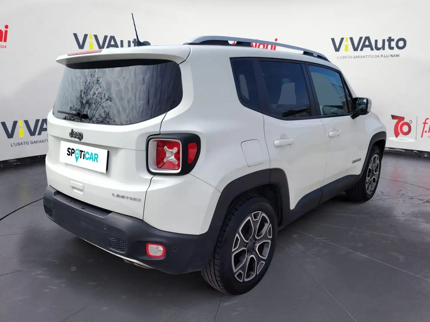 Jeep Renegade 1.6 Mjt 120 CV Limited Bianco - 2