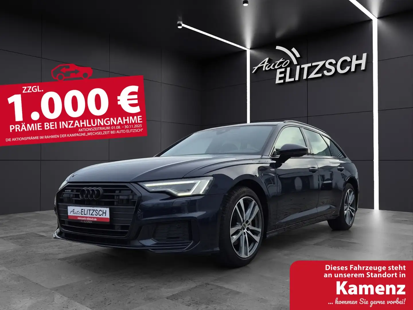 Audi A6 Avant 40 TDI Sport quattro S-tronic S-Line Matr... Blau - 1