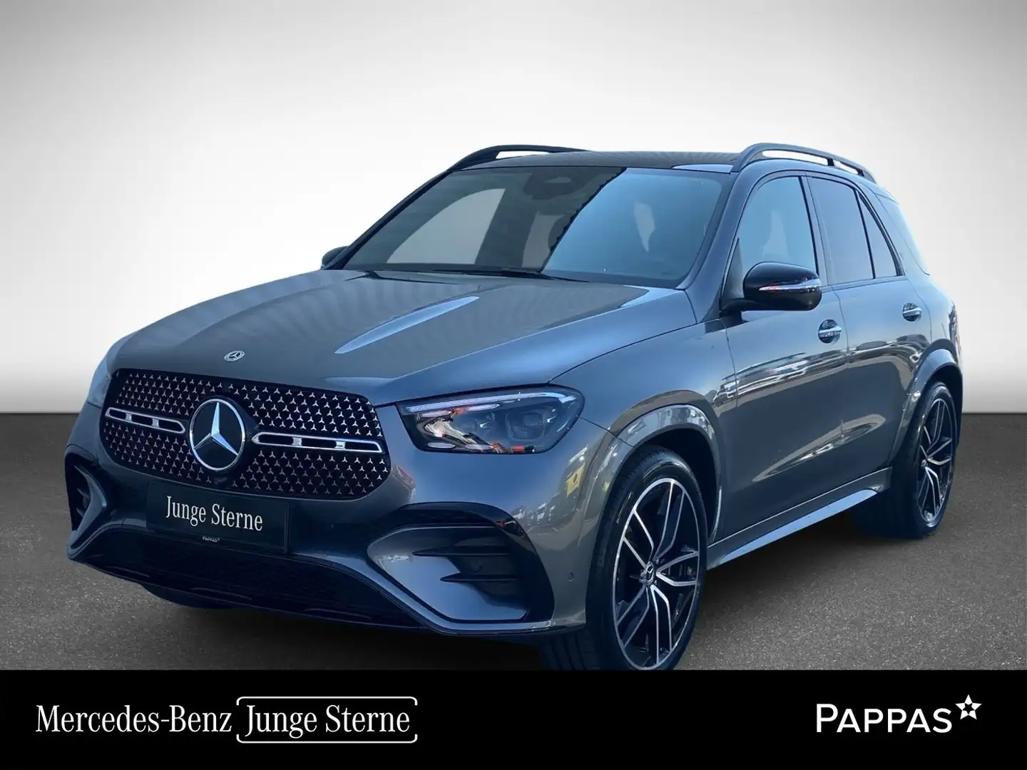Mercedes-Benz GLE 450 d 4MATIC Stdhz PTS Distr Navi Sitzklima Grau - 1