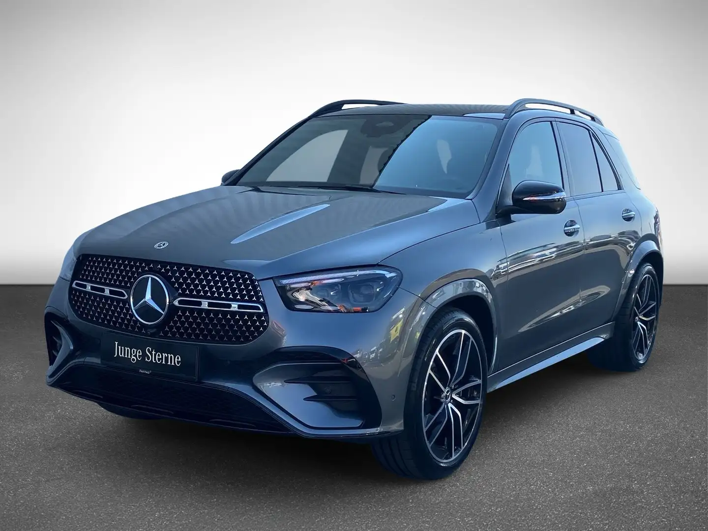 Mercedes-Benz GLE 450 d 4MATIC Stdhz PTS Distr Navi Sitzklima Grau - 2