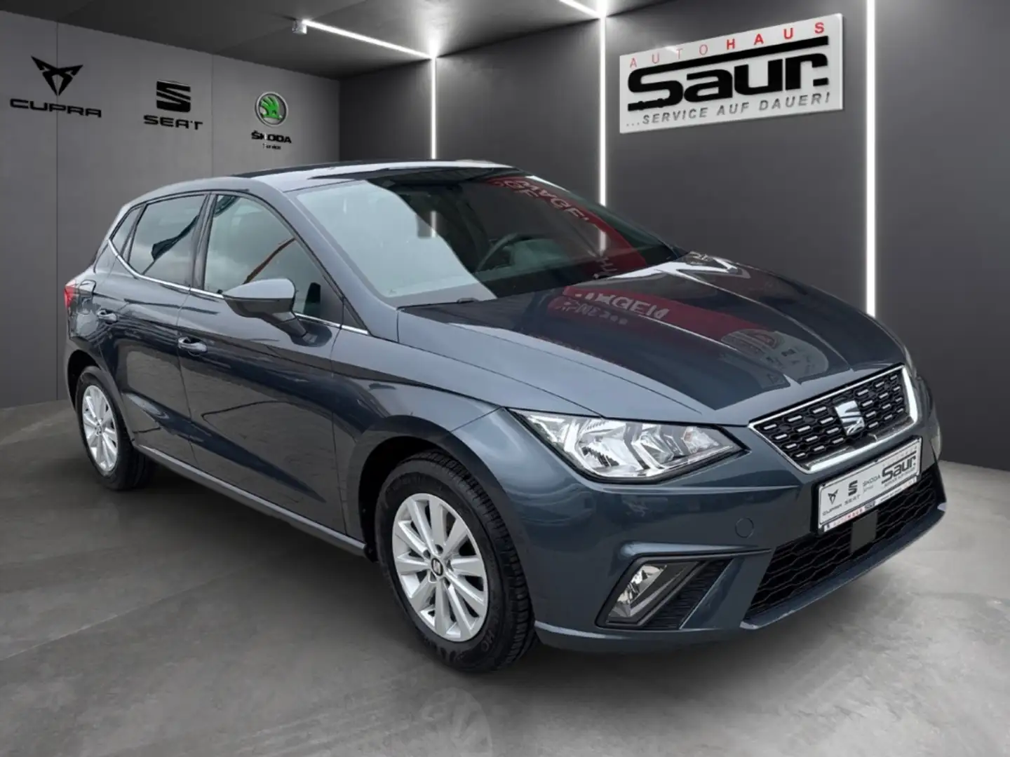 SEAT Ibiza XCellence 1.0 TSI KLIMA NAVI PDC FULL-LINK TOUCHSC Grau - 2