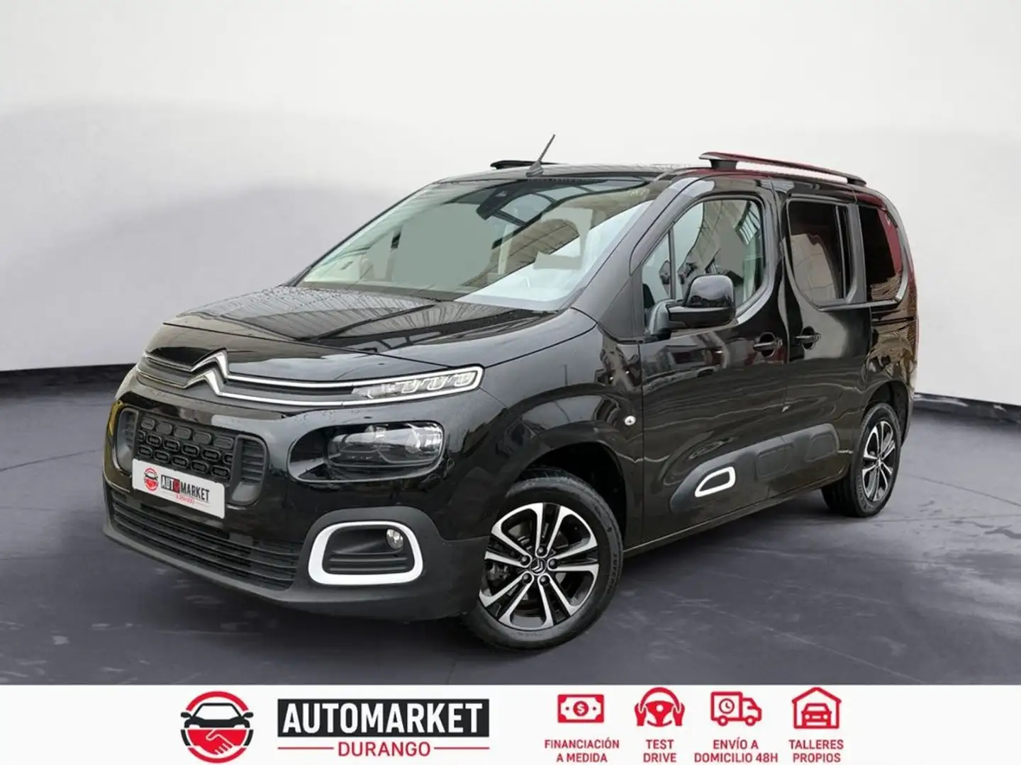 Citroen Berlingo Combi BlueHDi S&S Talla M Shine 100 Negro - 1