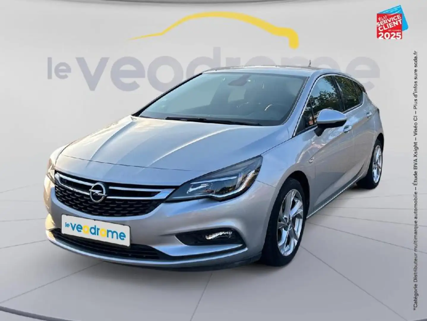 Opel Astra 1.6 D 136ch Innovation Euro6d-T Grijs - 1