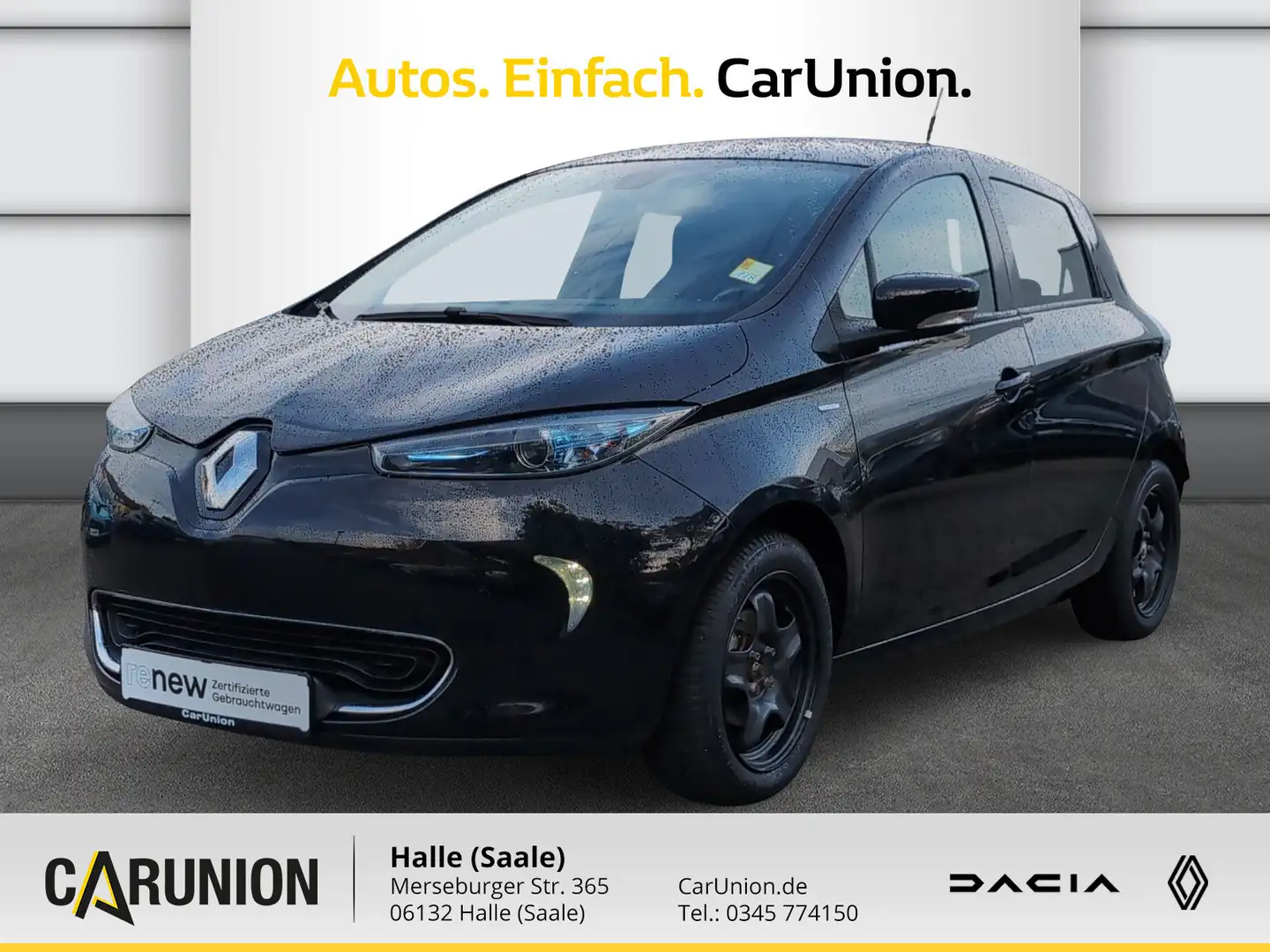 Renault ZOE LIFE inkl. Batterie LIMITED Paket Klima, Navi Schwarz - 1