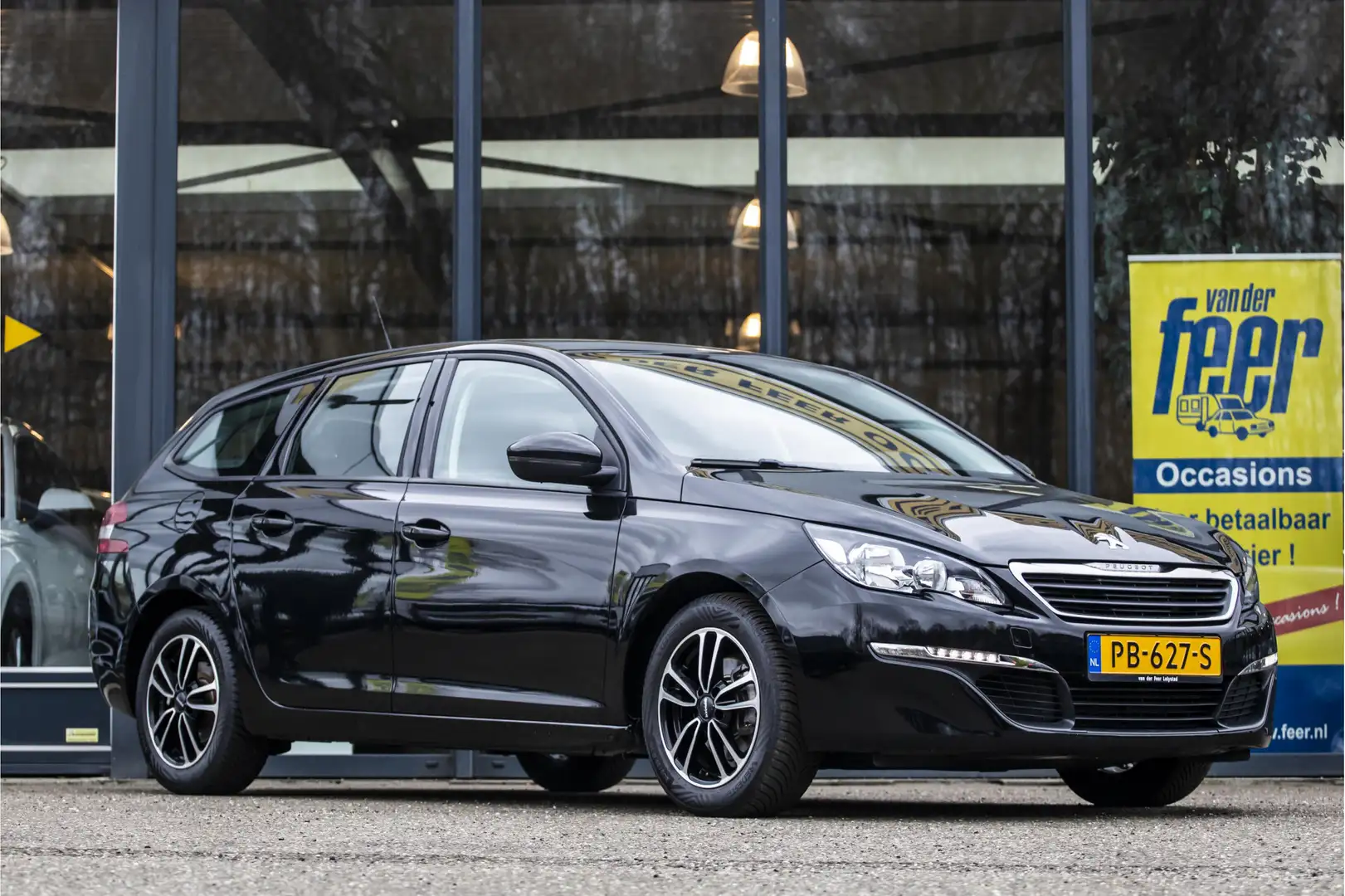 Peugeot 308 SW 1.6 BlueHDI Blue Lease Zwart - 1