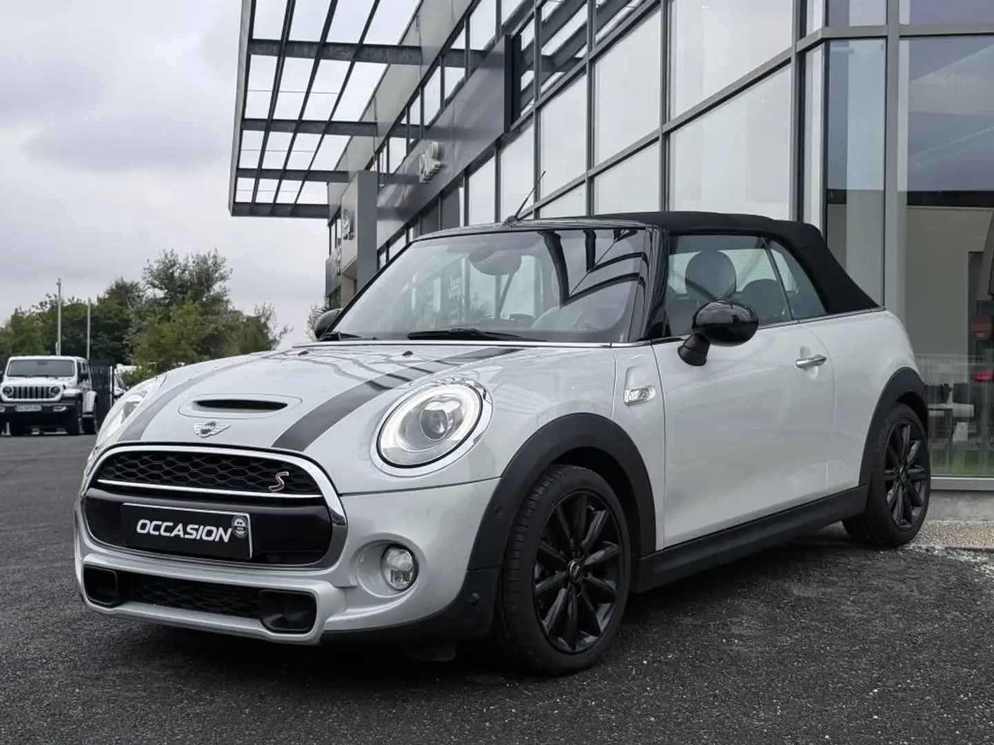 MINI Cooper S CABRIOLET F57 COOPER S 192 CH BVA6 FINITION EXQUISITE 2P Blanco - 1