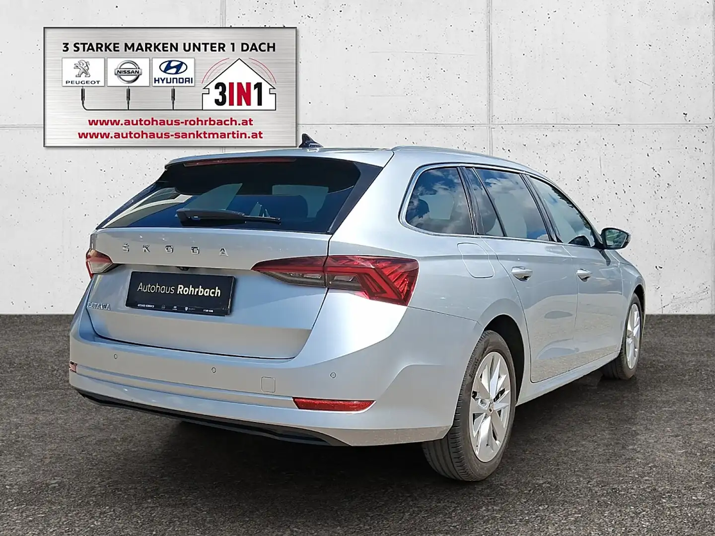 Skoda Octavia Combi 1,0 TSI Style Silber - 2