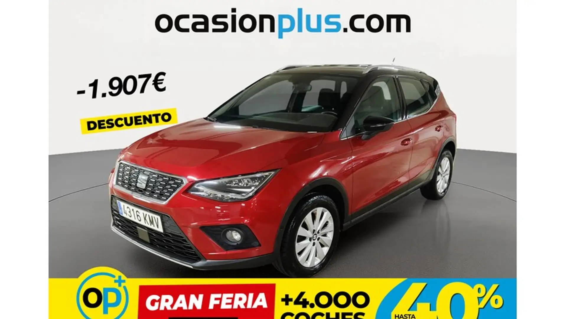 SEAT Arona 1.6TDI CR S&S Xcellence 115 Rojo - 1