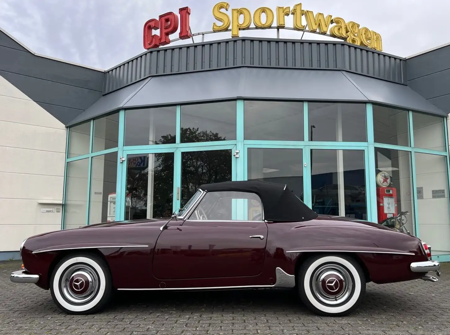 Mercedes-Benz 190 SL D-Auto mit Historie Rot - 1