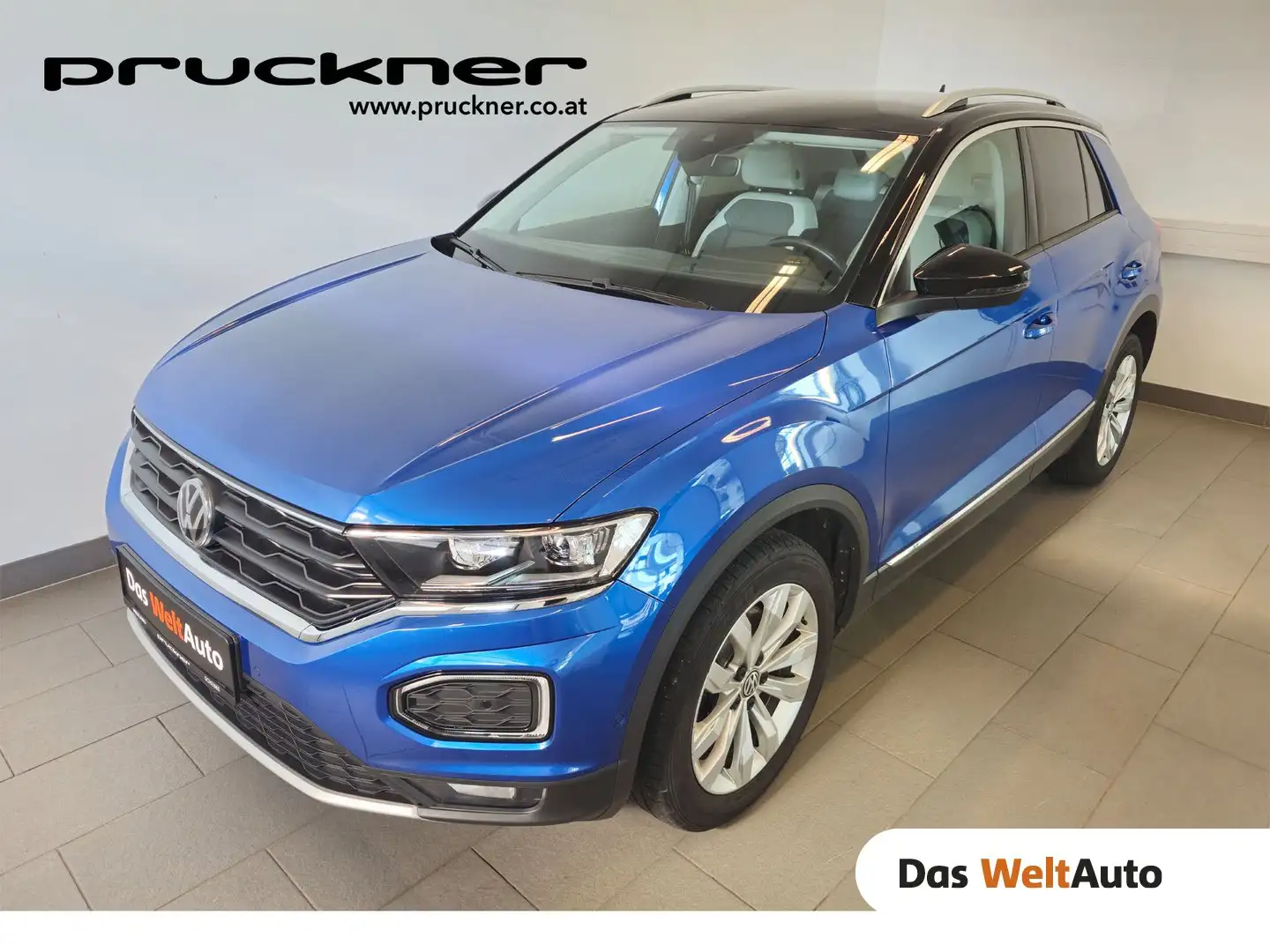 Volkswagen T-Roc Sport TDI 4MOTION DSG Blau - 1