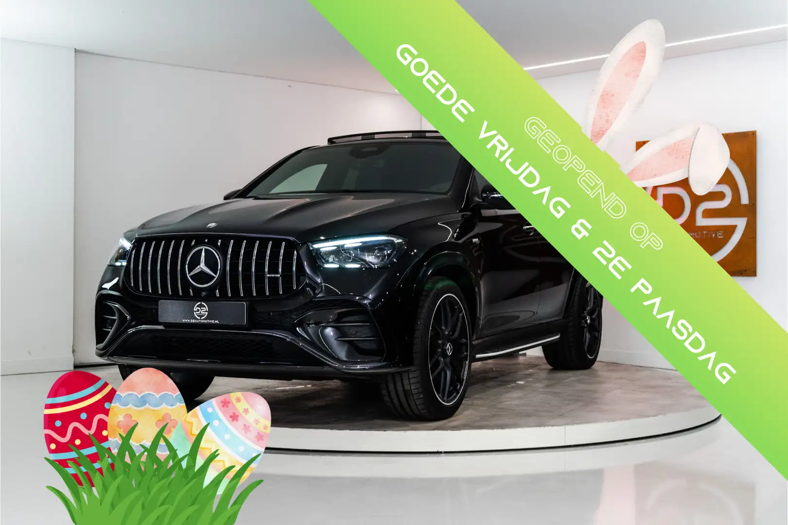 Mercedes-Benz GLE 53 AMG Coupé 4MATIC+ Premium Plus 436PK | Luchtvering | B Negro - 1