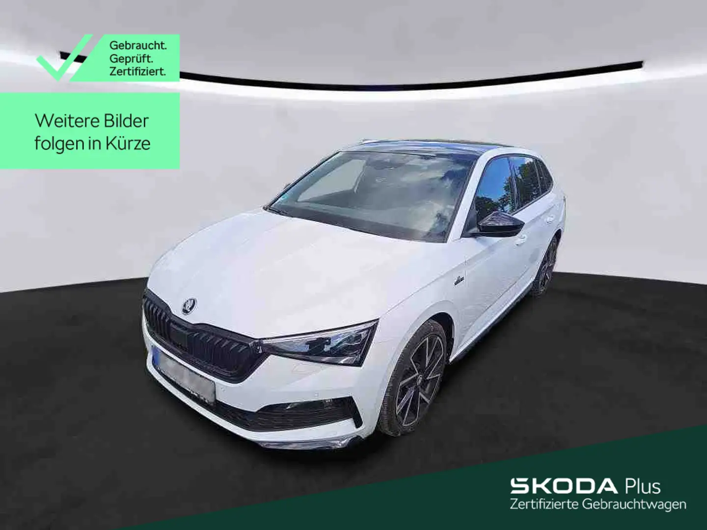 Skoda Scala 1.5 TSI DSG MONTE CARLO*LED*PANO*KAMERA*KL Weiß - 1