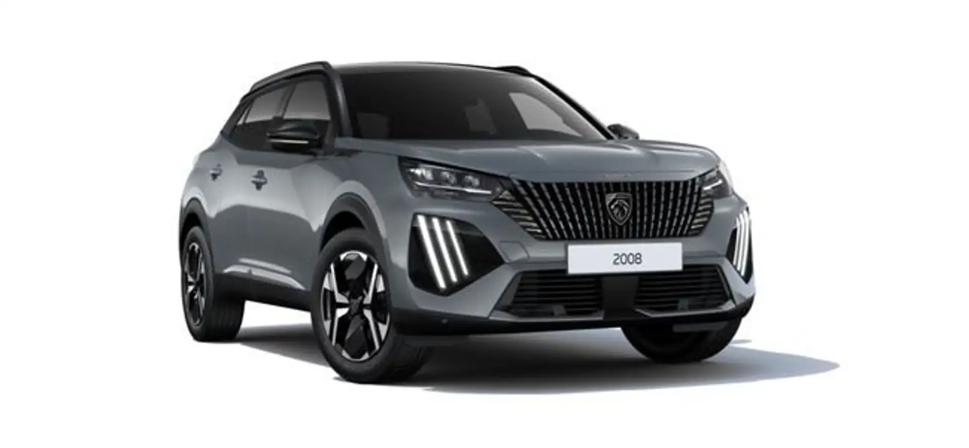 Peugeot 2008 N Hybrid 145 eDCS6 GT Gris - 1