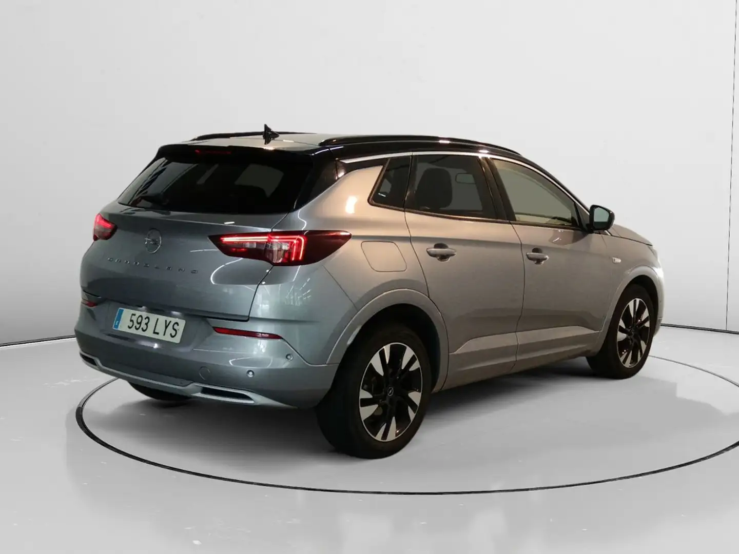 Opel Grandland X 1.2 Turbo Ultimate Gris - 2